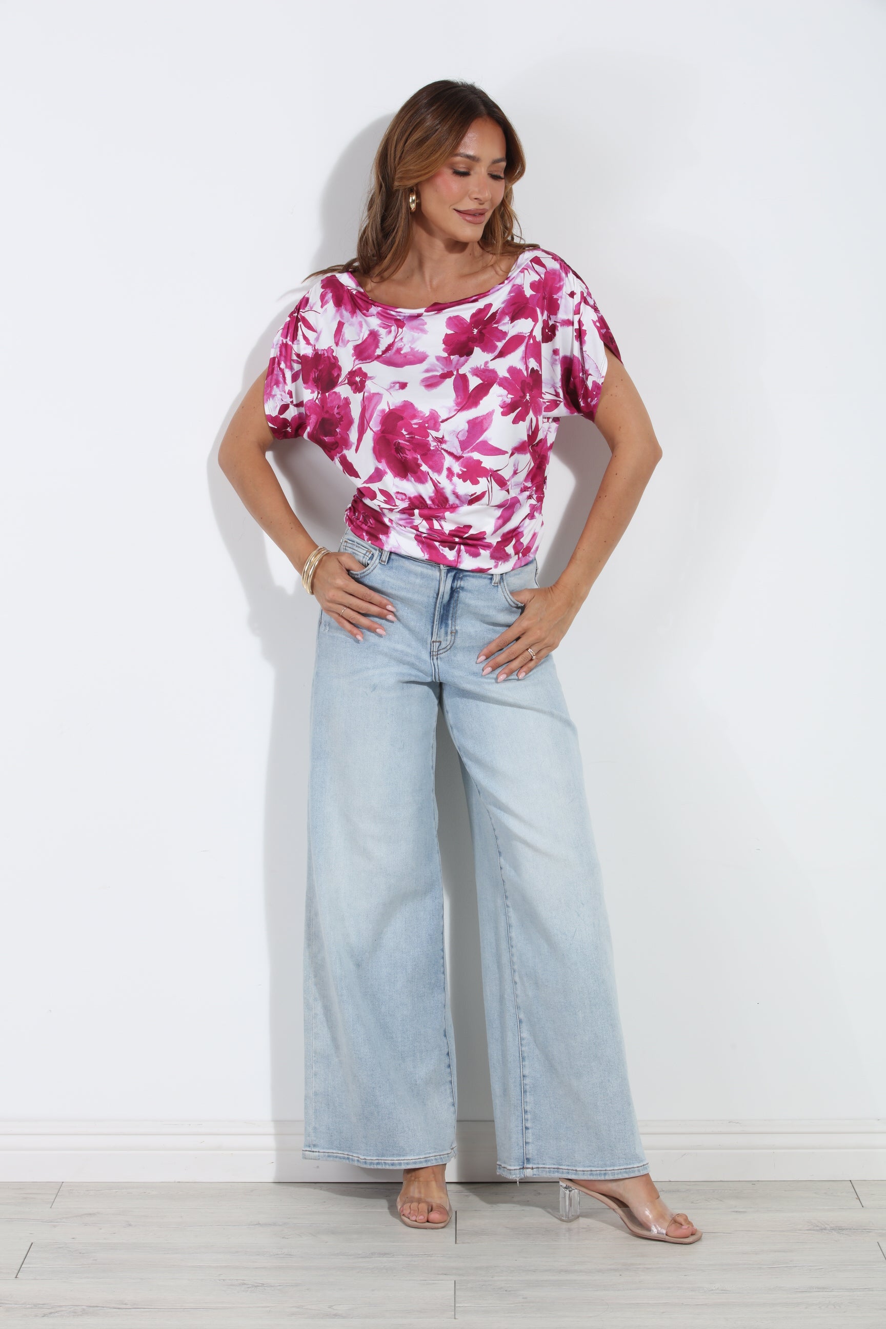 Viola Stretch Banded Tee