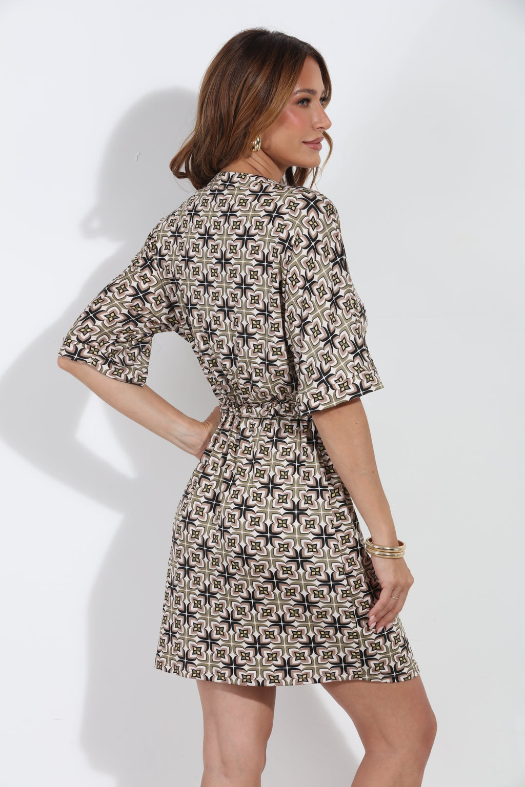 Mila Tie-Waist Dress