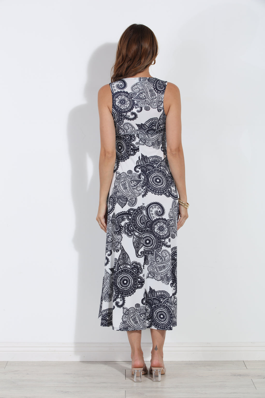 Azure Twist Maxi Dress-BEST SELLER