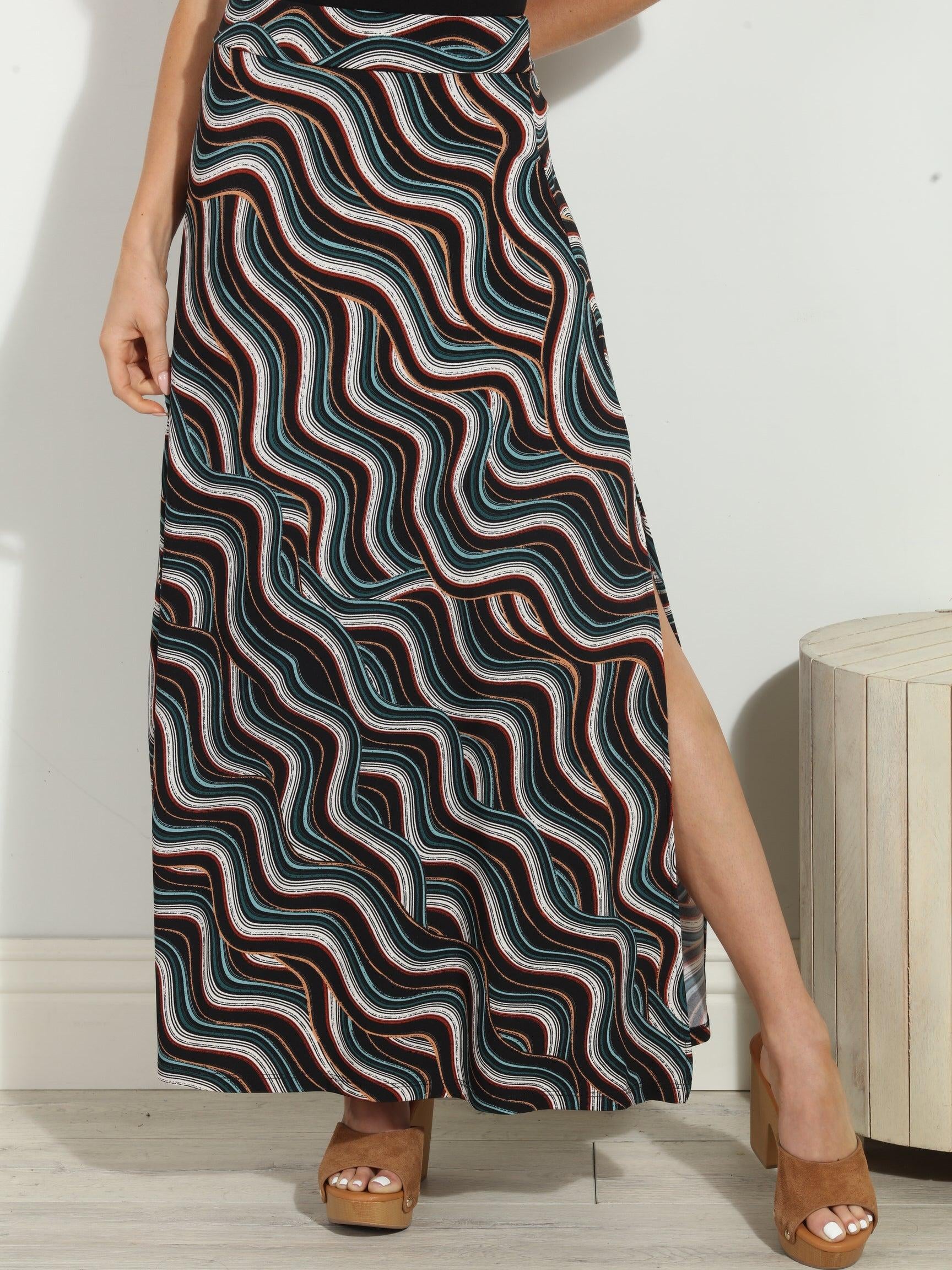 Cali Stretch Maxi Skirt-FINAL SALE