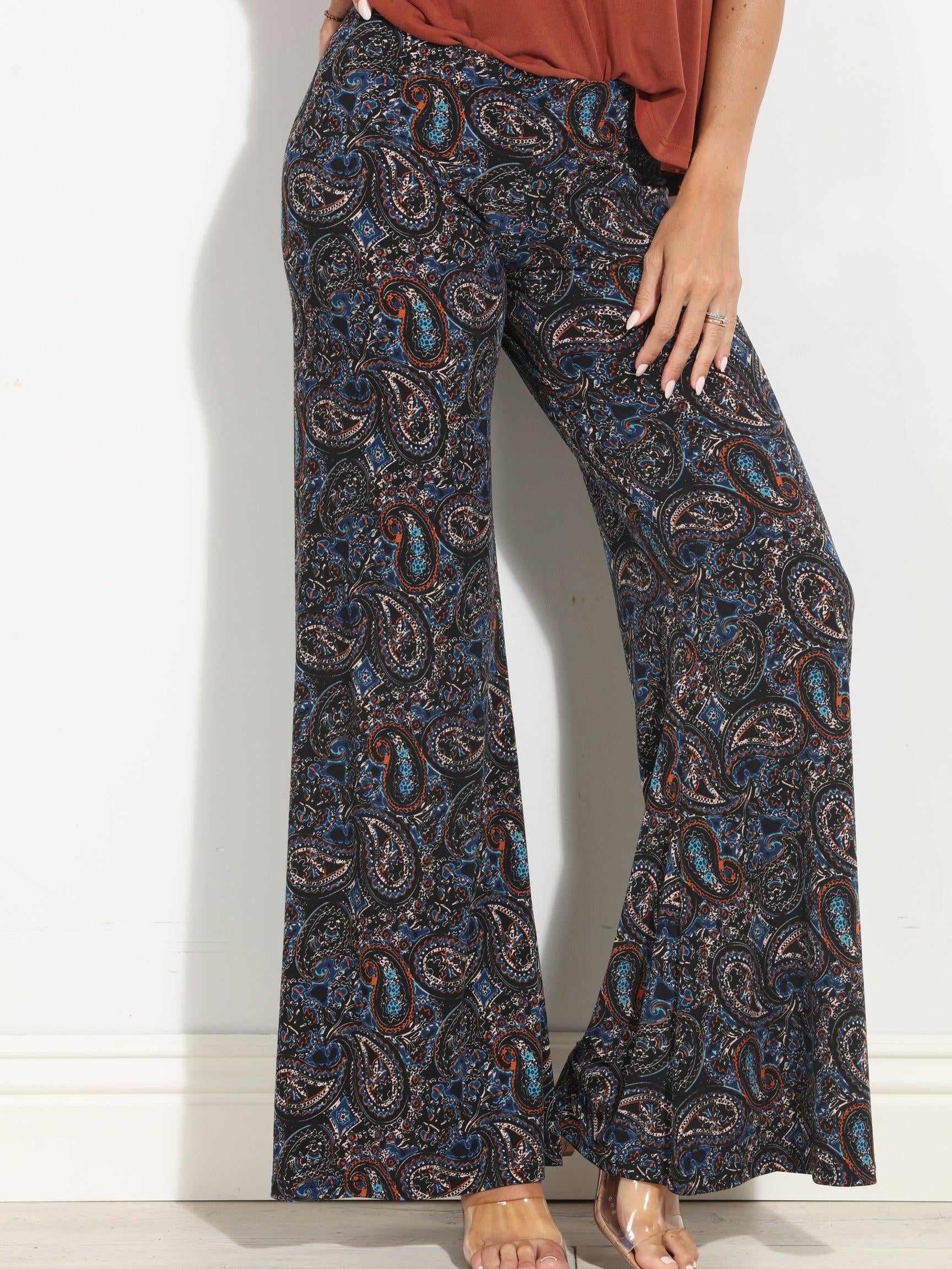 Alona Flare Leg Stretch Pants