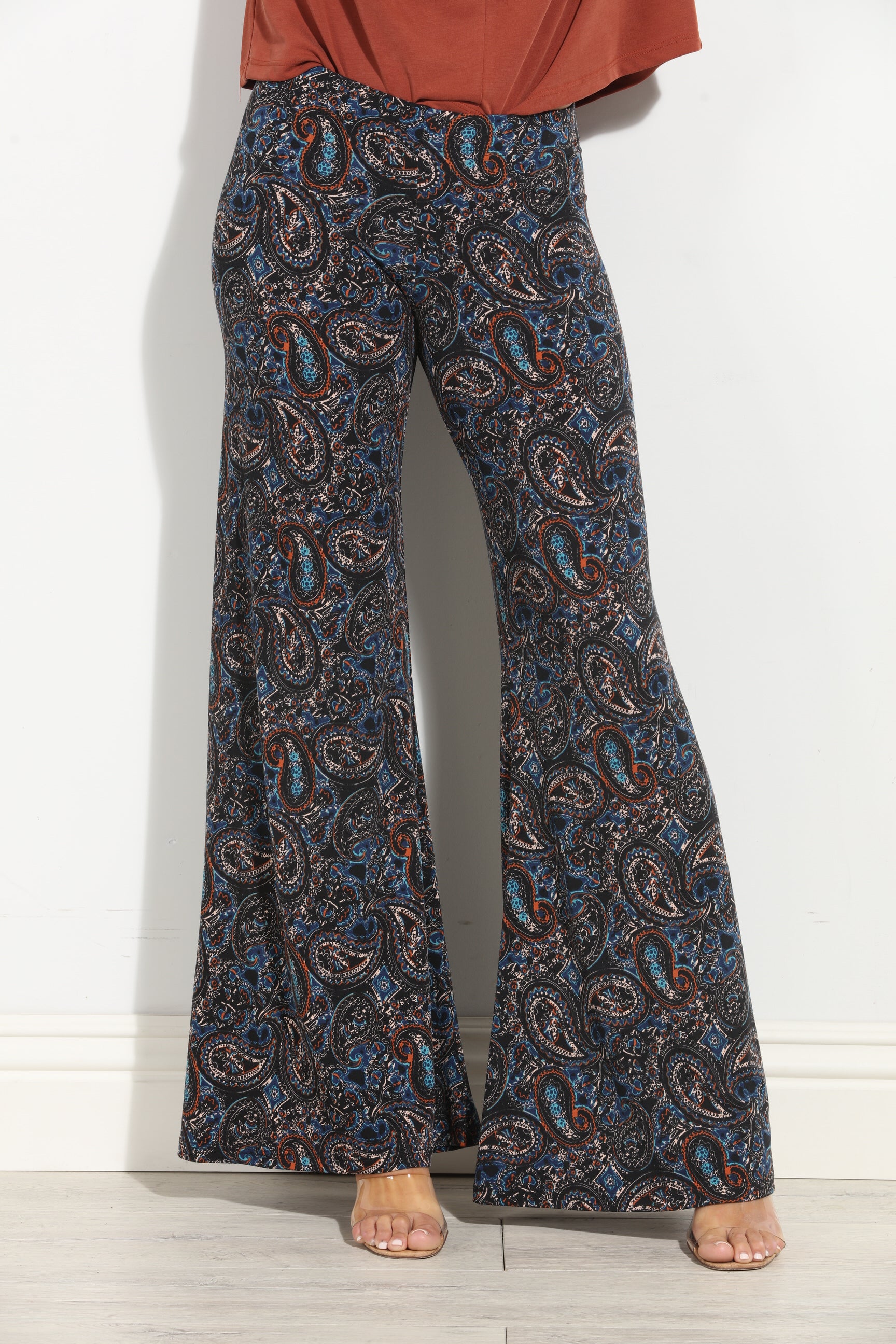 Alona Wide Leg Stretch Pants