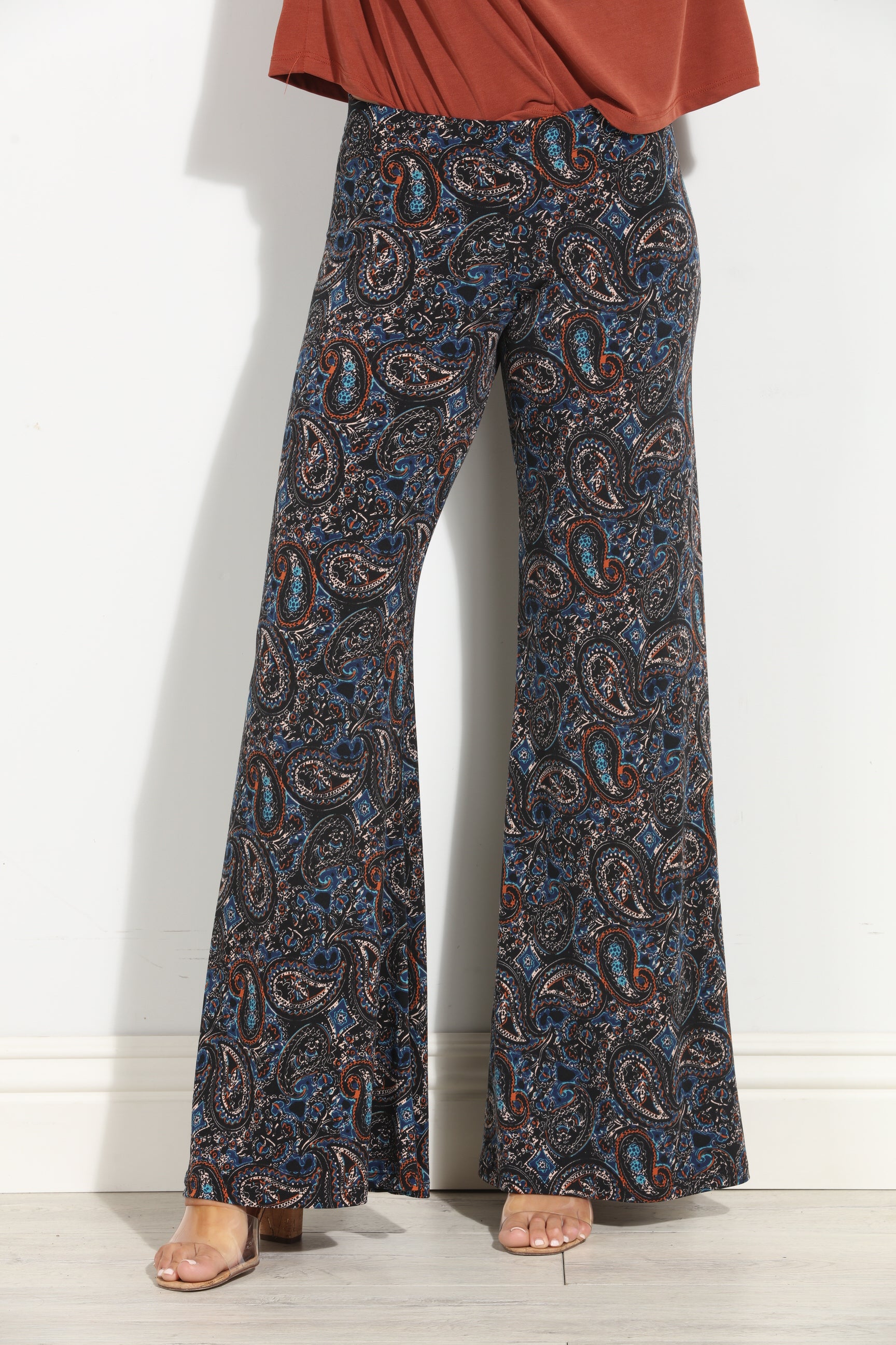 Alona Wide Leg Stretch Pants