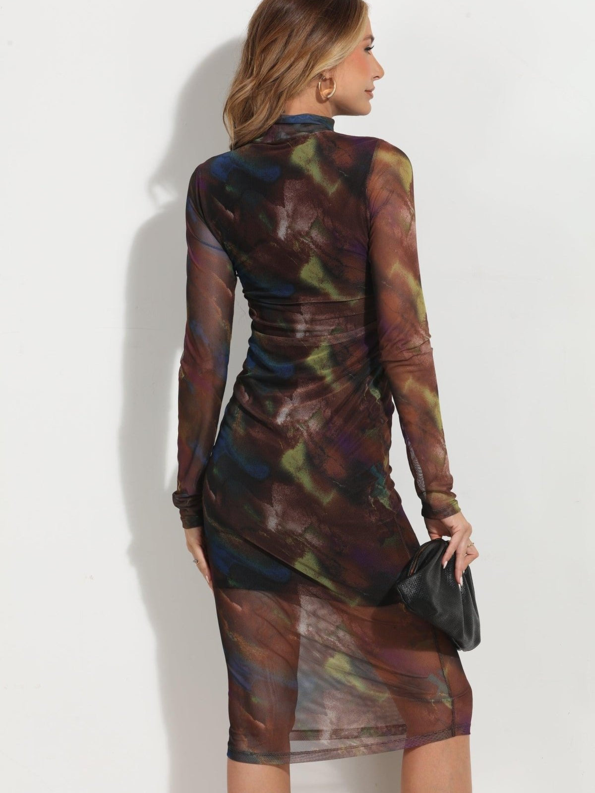 Clara Mesh Midi Dress-BEST SELLER