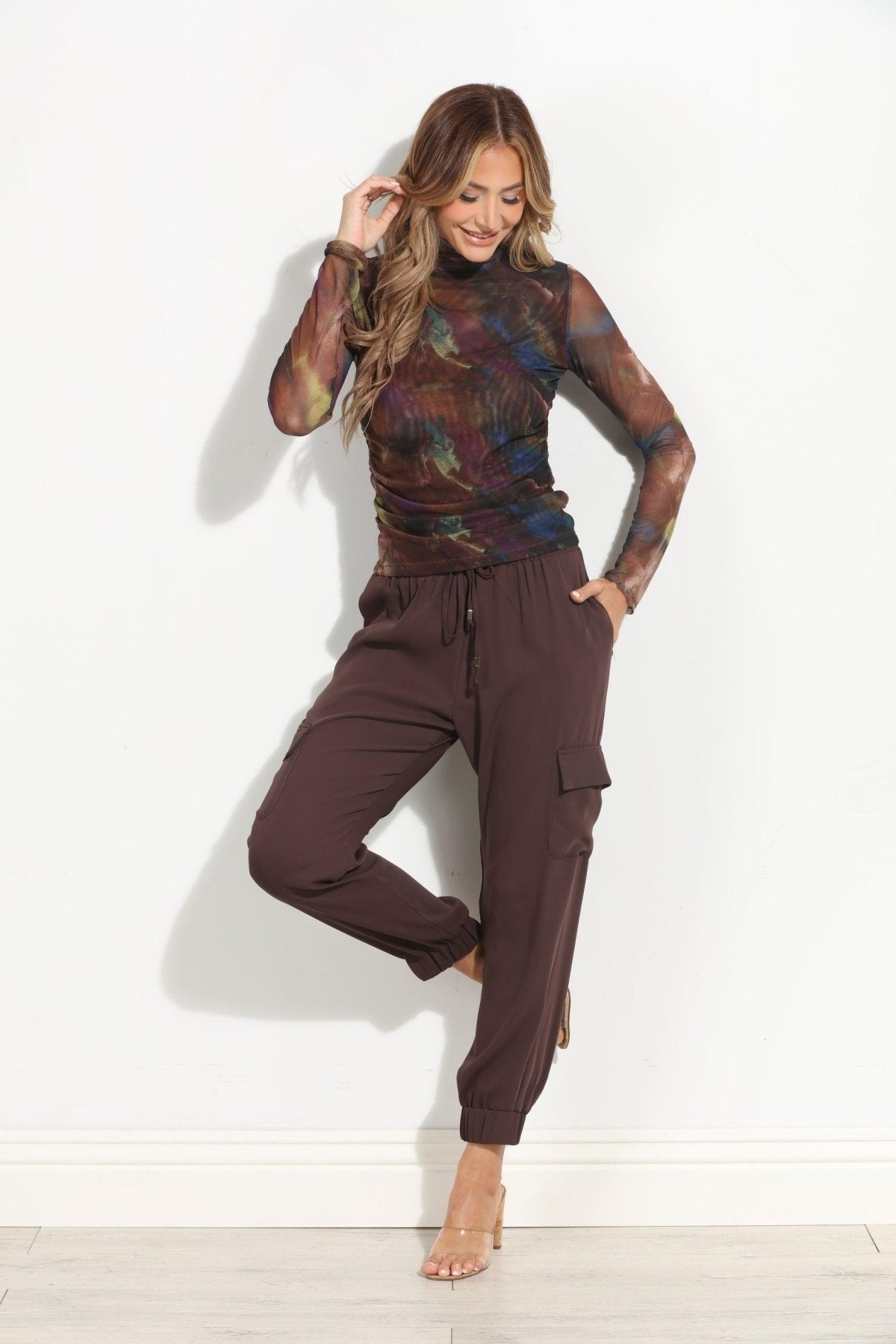 Clara Mesh Long Sleeve Top-BEST SELLER