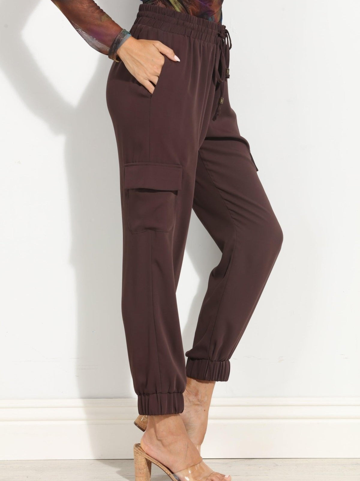 Chocolate Politan Cargo Jogger-BEST SELLER