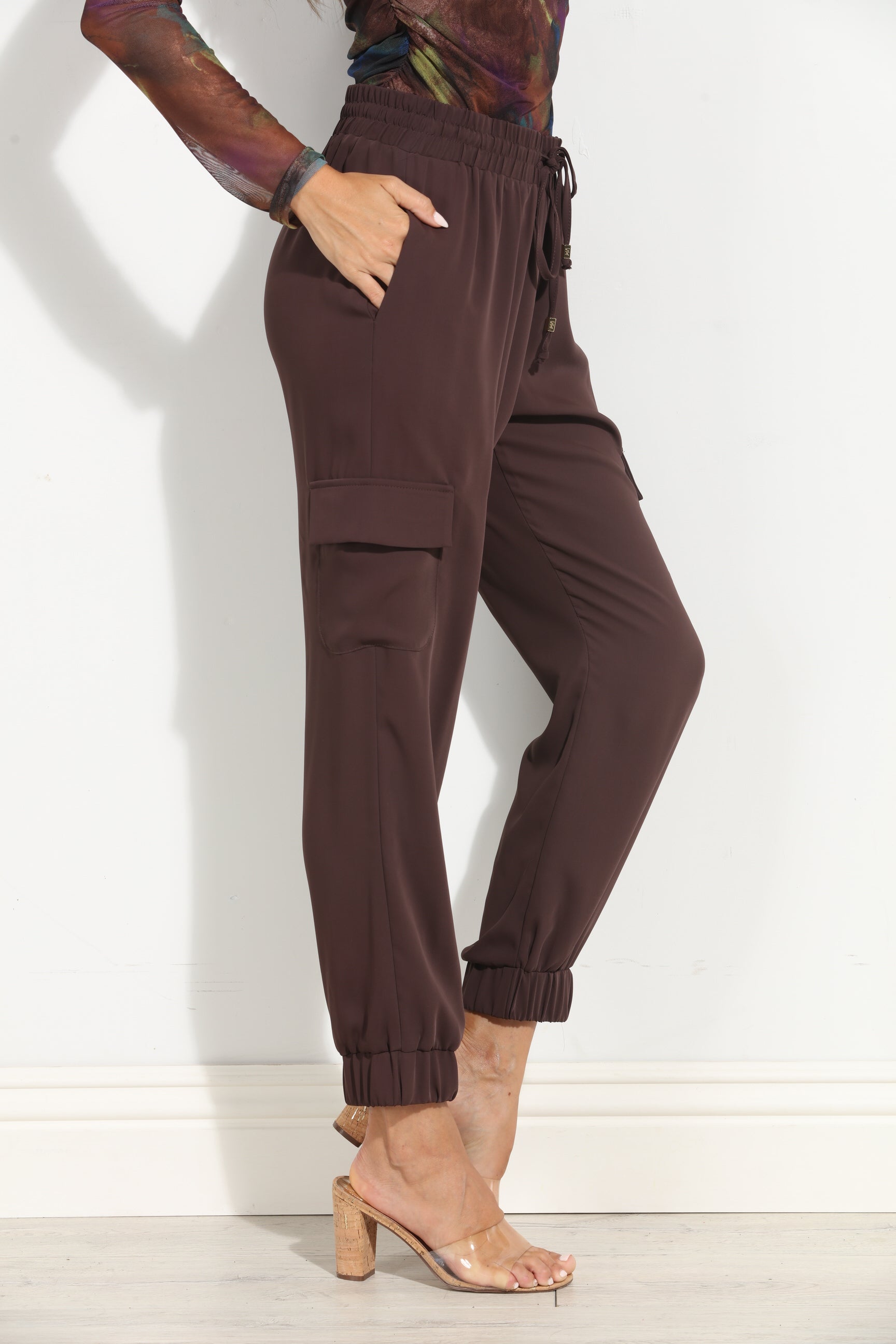 Chocolate Politan Cargo Jogger-BEST SELLER