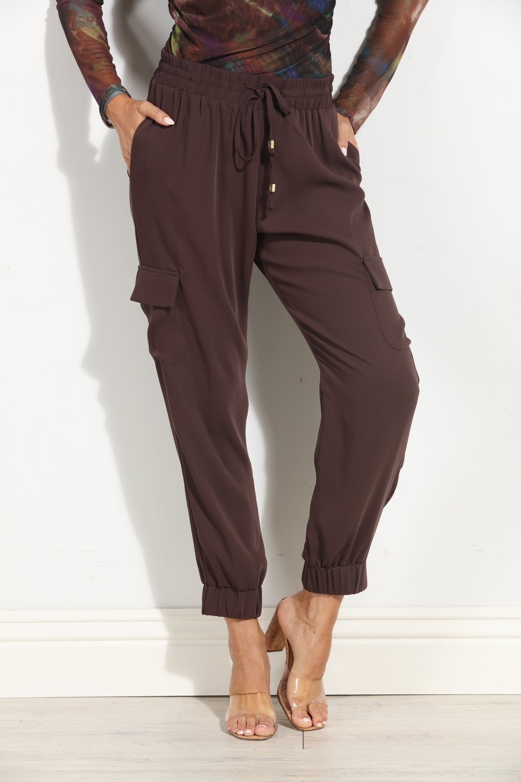 Chocolate Politan Cargo Jogger-BEST SELLER