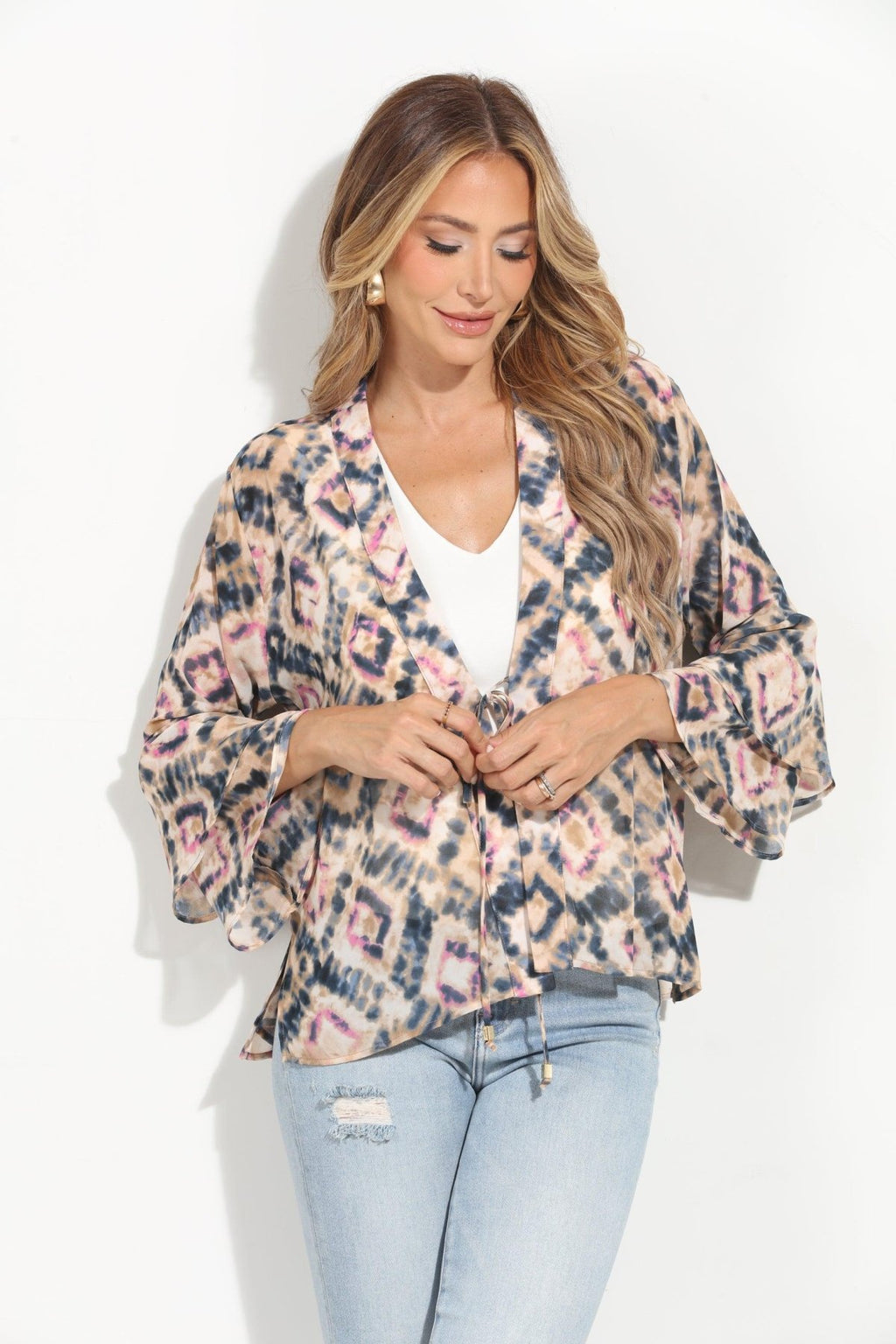 Nova Boho Chiffon jacket-FINAL SALE