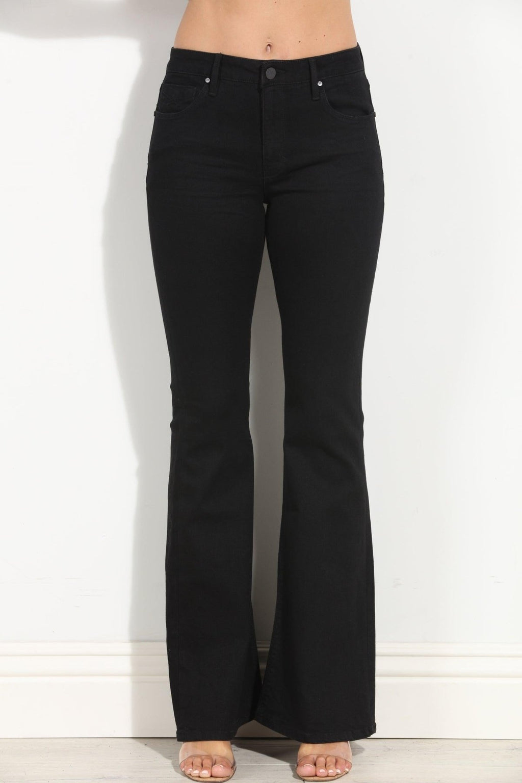 Unpublished Janet Black Flare Jeans-FINAL SALE