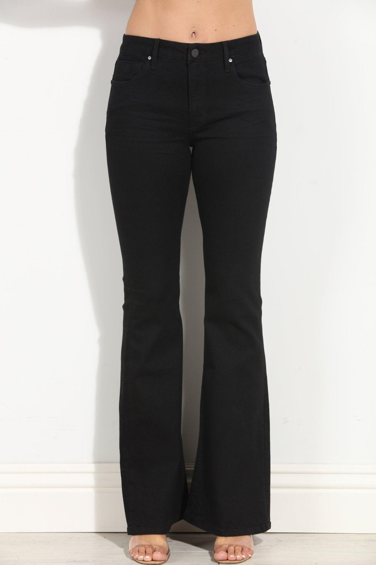Unpublished Janet Black Flare Jeans-FINAL SALE