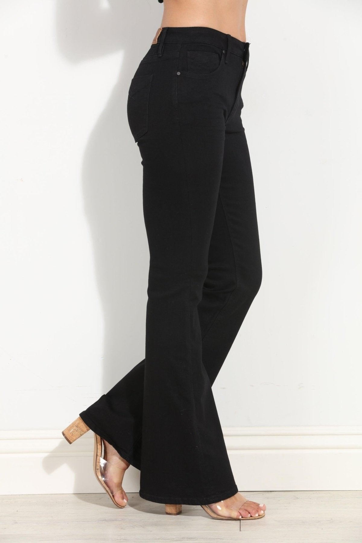 Unpublished Janet Black Flare Jeans-FINAL SALE
