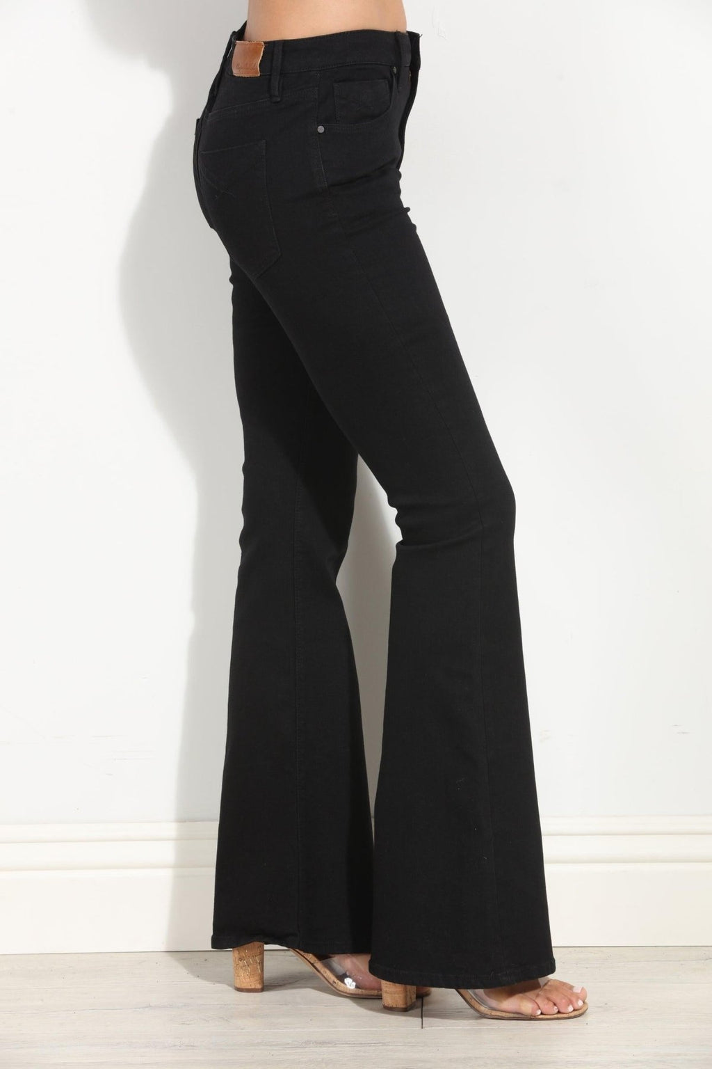 Unpublished Janet Black Flare Jeans-FINAL SALE
