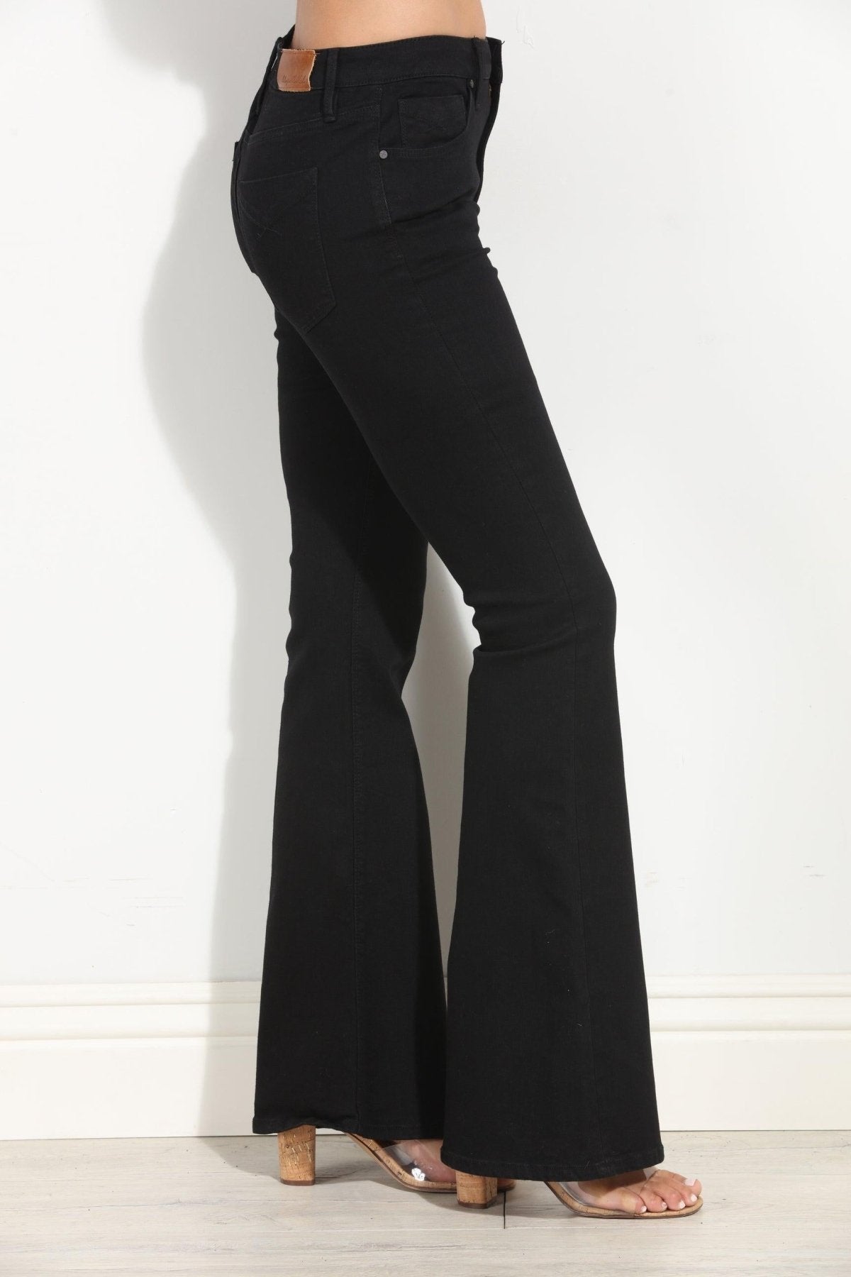 Unpublished Janet Black Flare Jeans-FINAL SALE