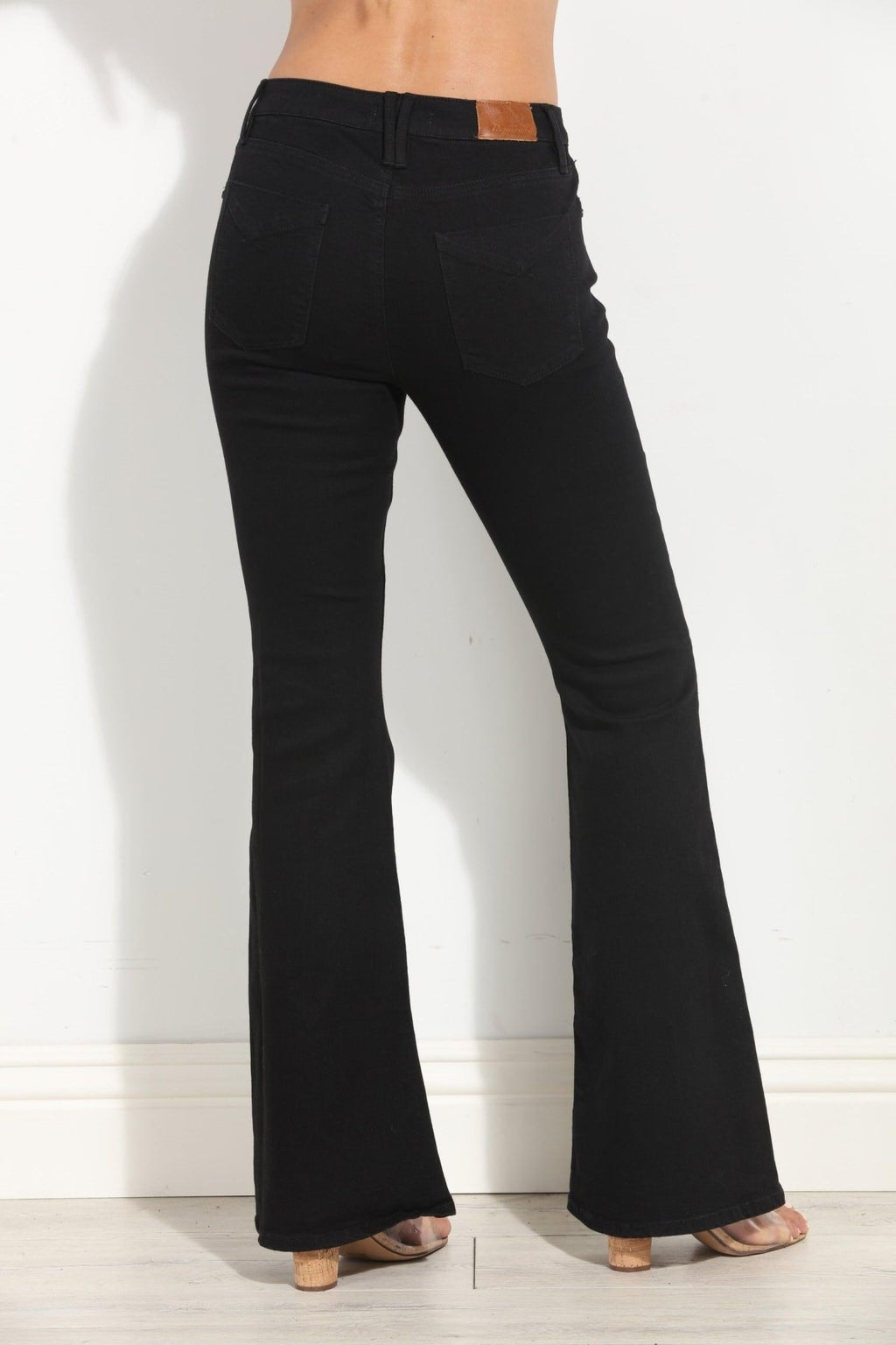 Unpublished Janet Black Flare Jeans-FINAL SALE