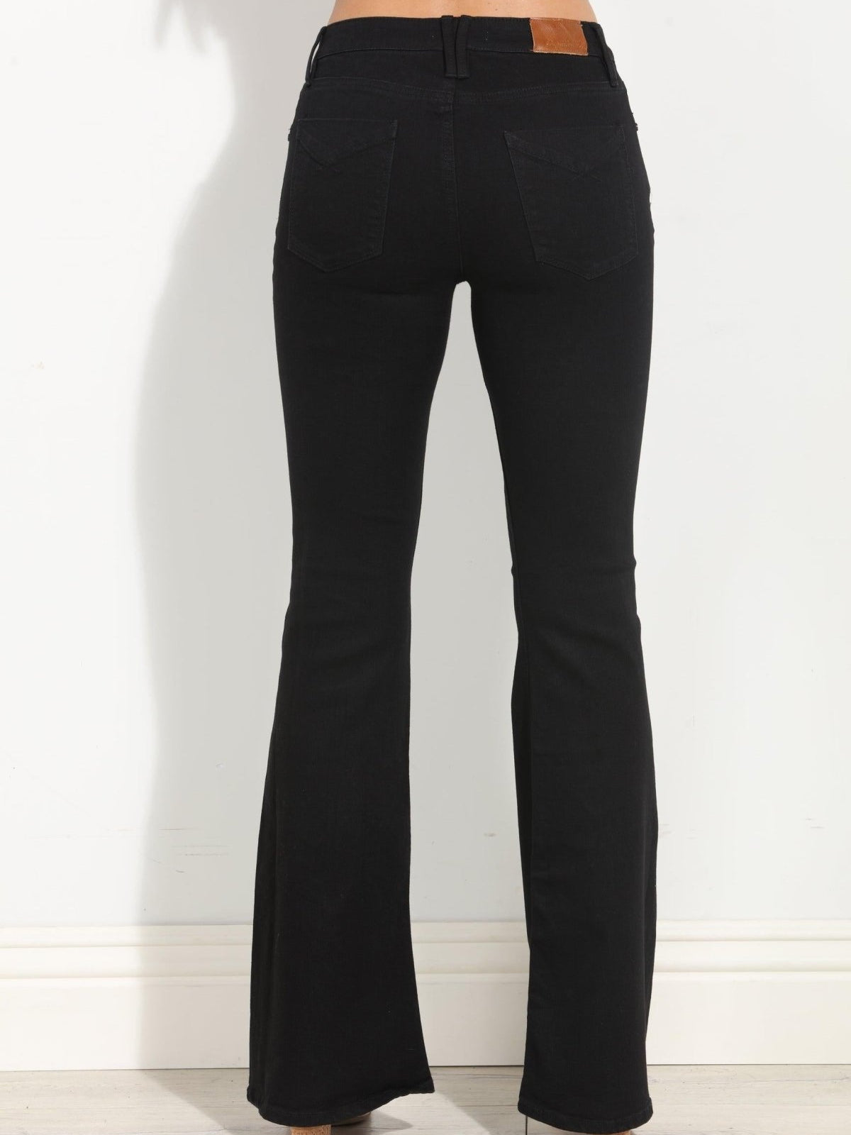 Unpublished Janet Black Flare Jeans-FINAL SALE