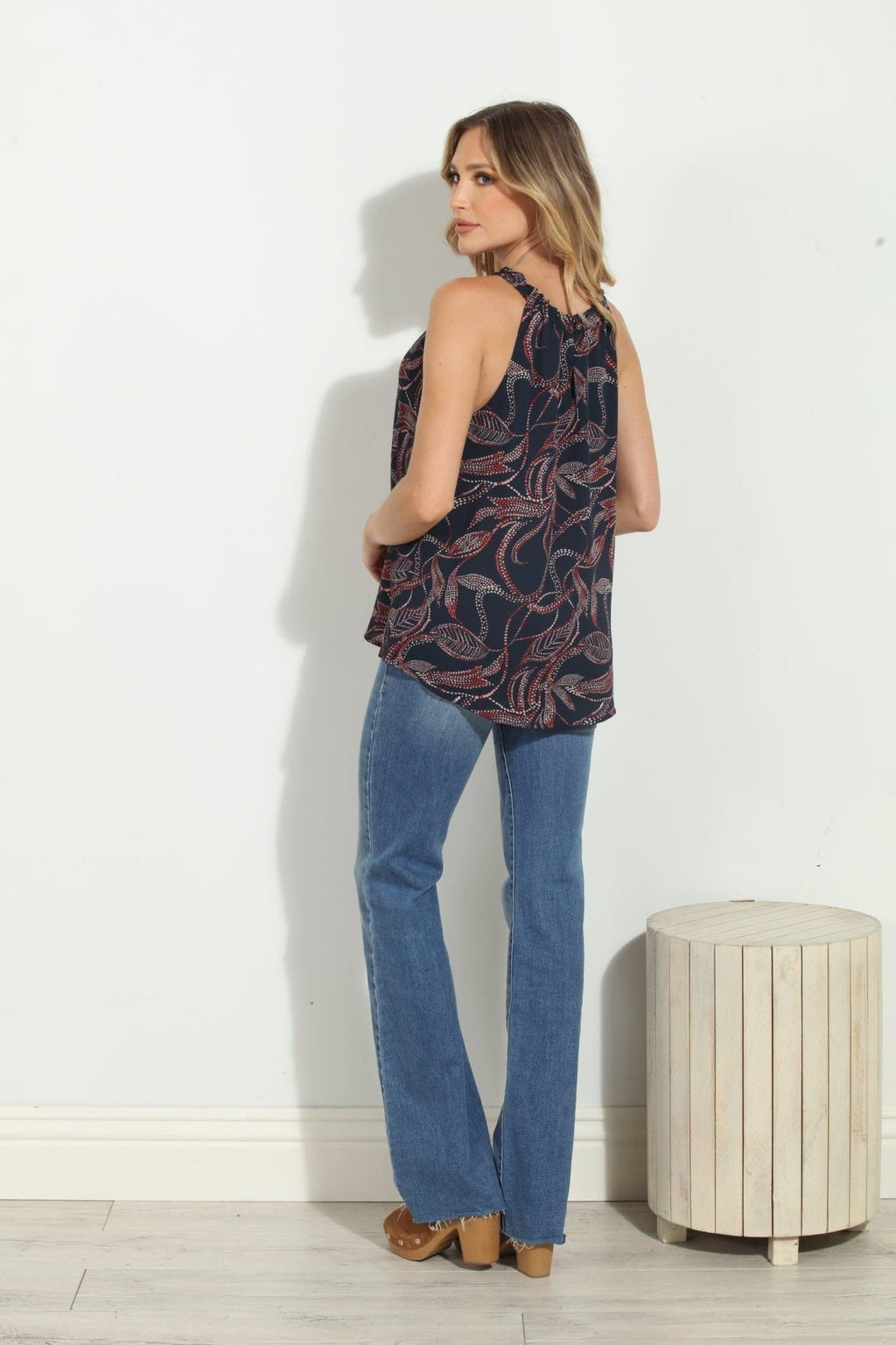 Glinda Halter Blouse-FINAL SALE