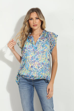 Rainey Short Sleeve Blouse