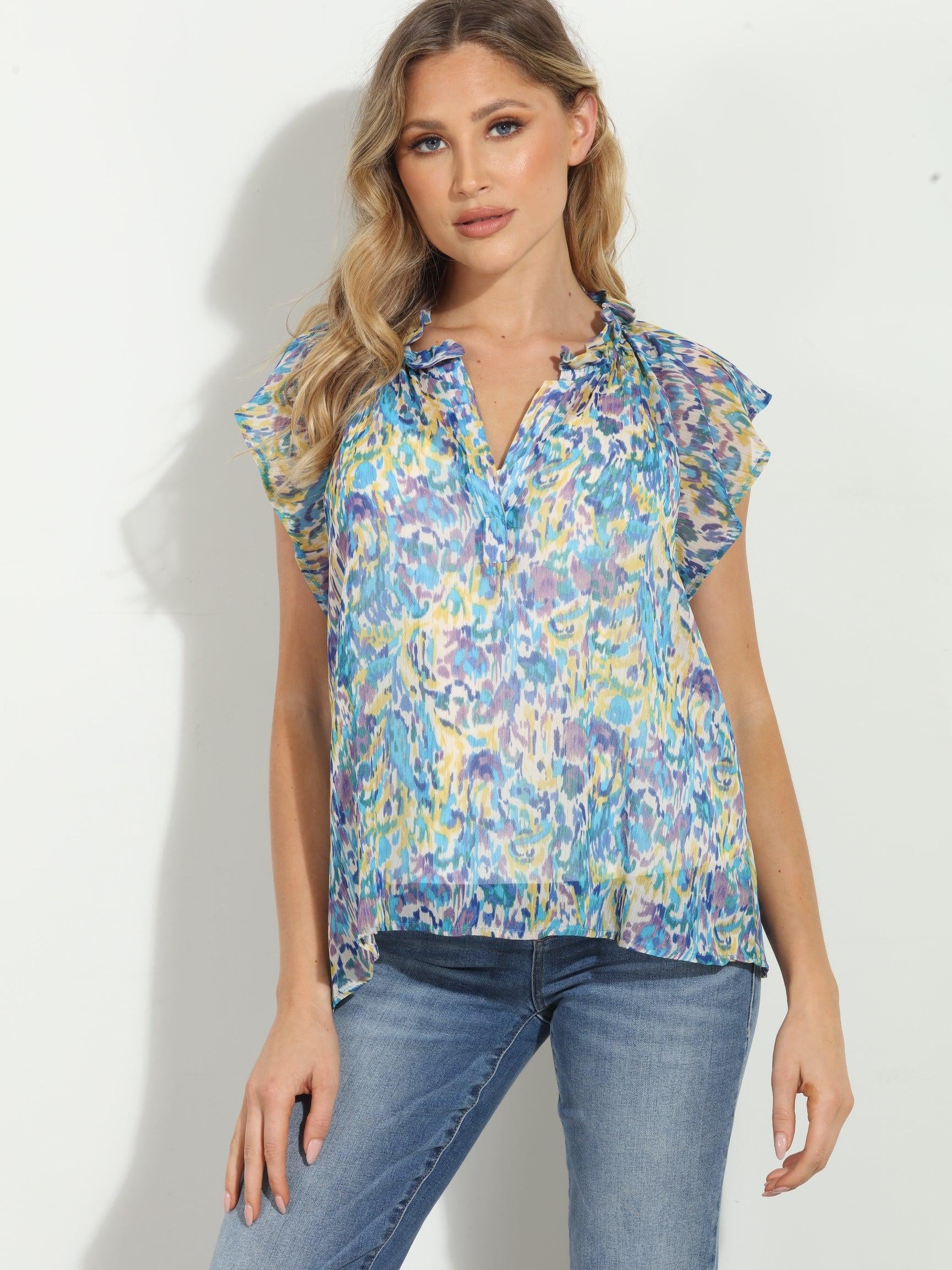 Rainey Short Sleeve Blouse
