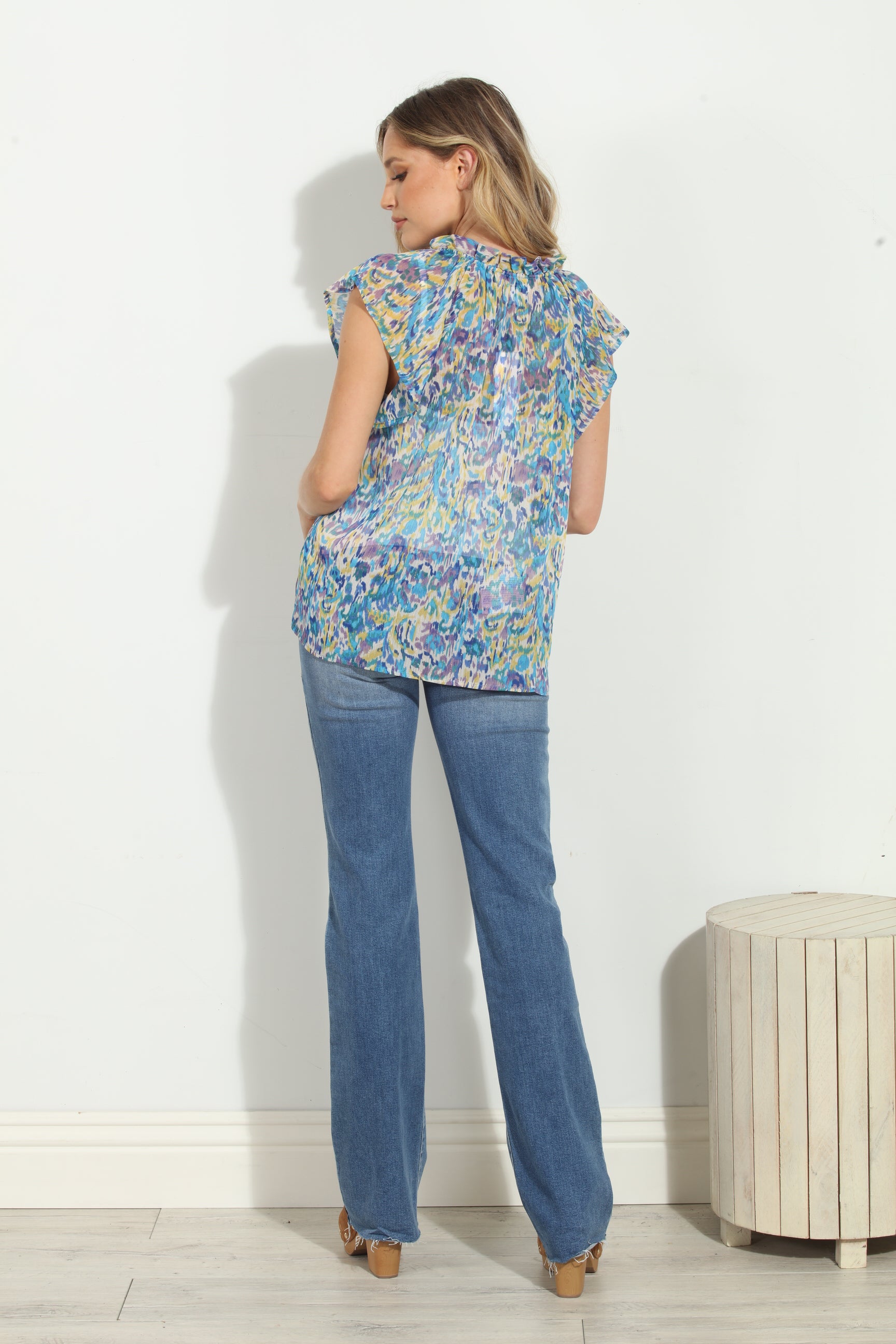 Rainey Short Sleeve Blouse