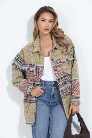 Dakota Boyfriend Shacket-FINAL SALE