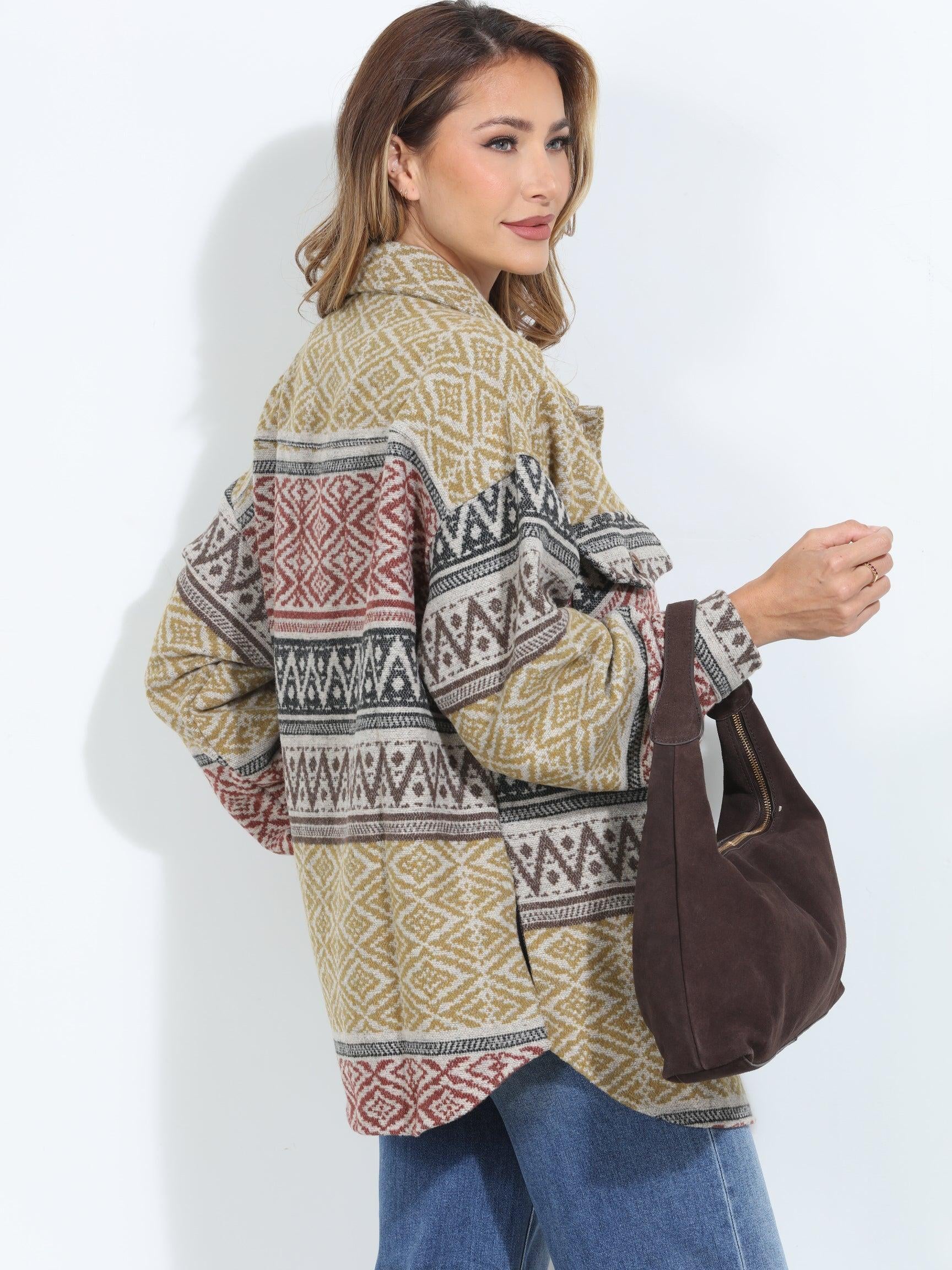 Dakota Boyfriend Shacket-FINAL SALE