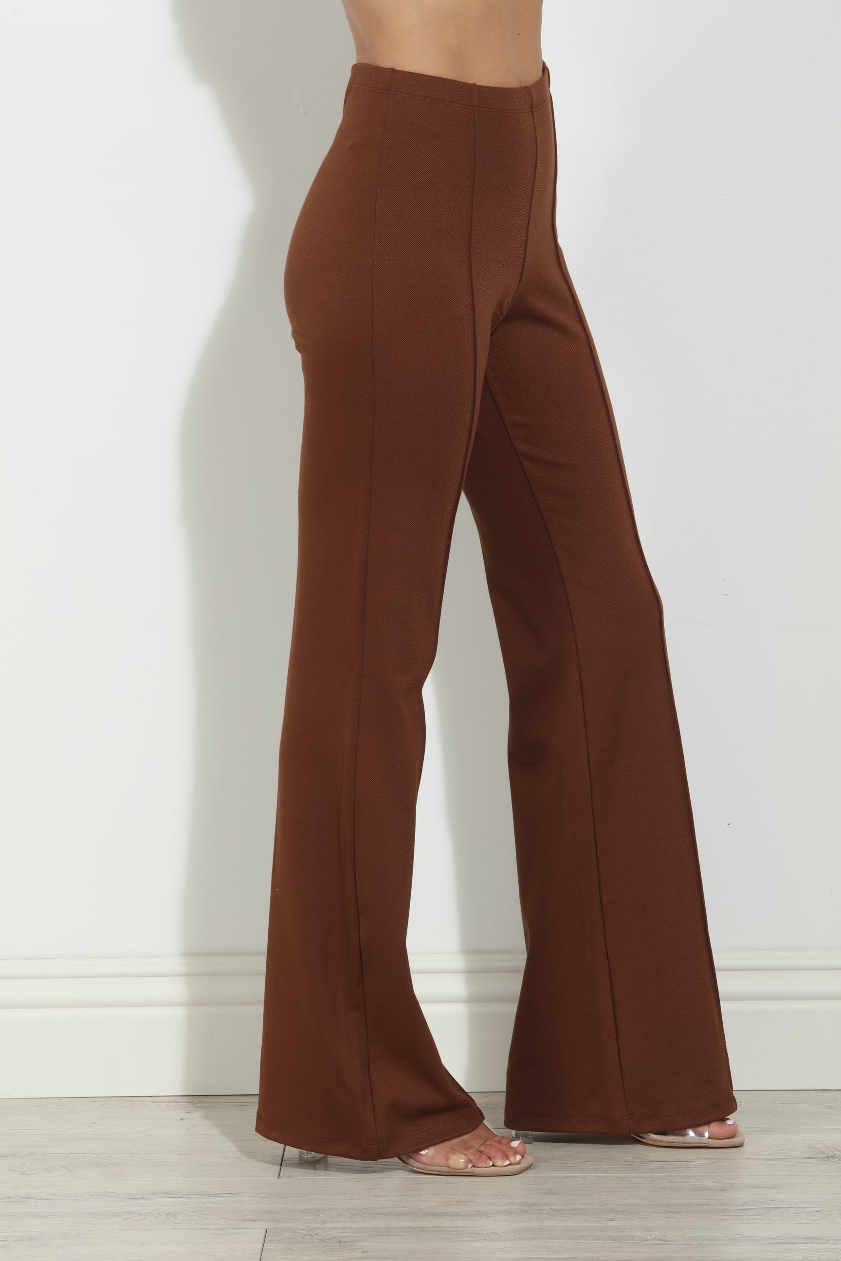 Copper Ponti Flare Leg Pants-BEST SELLER