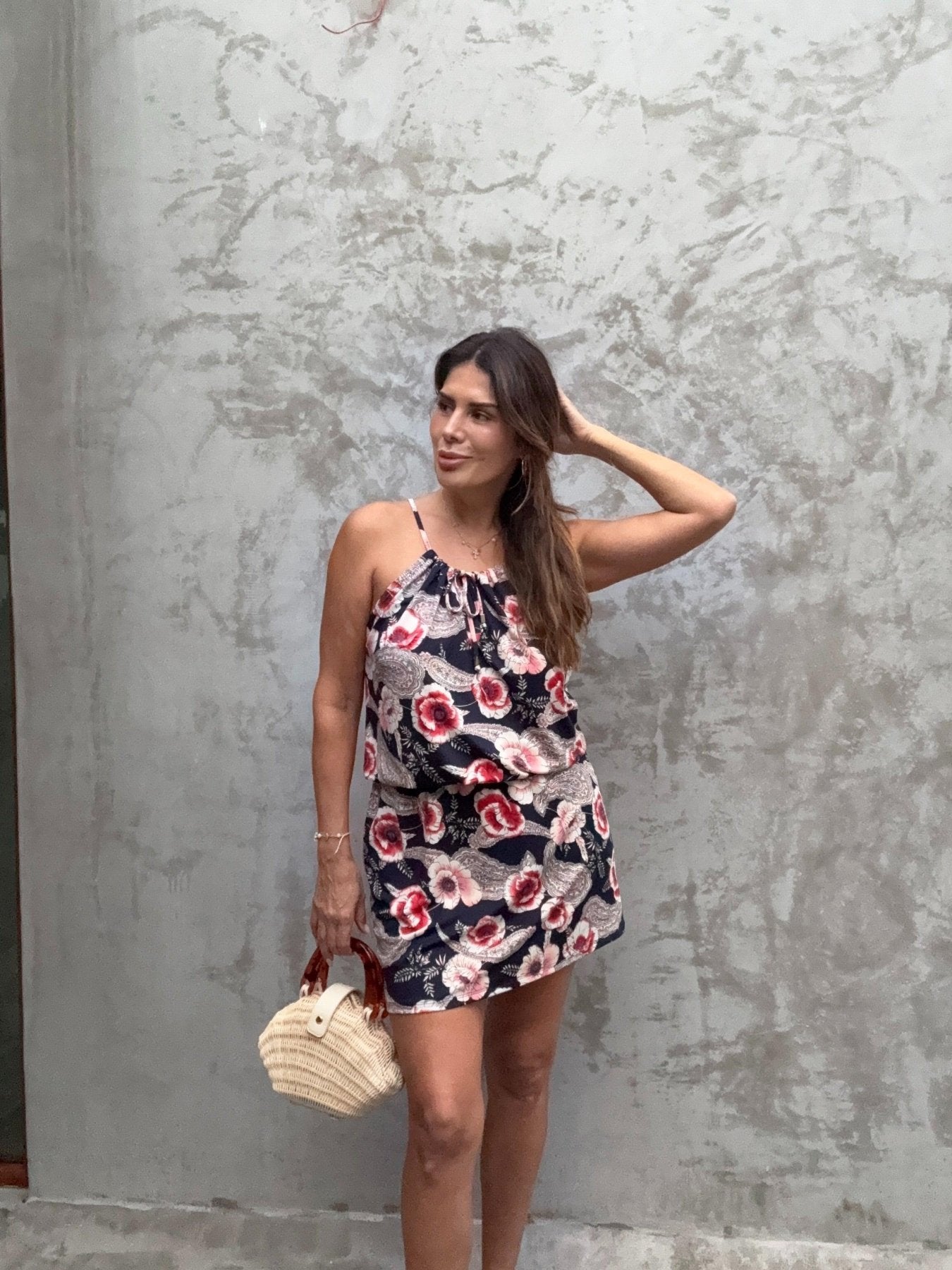 Corlota Front Tie Dress- BEST SELLER