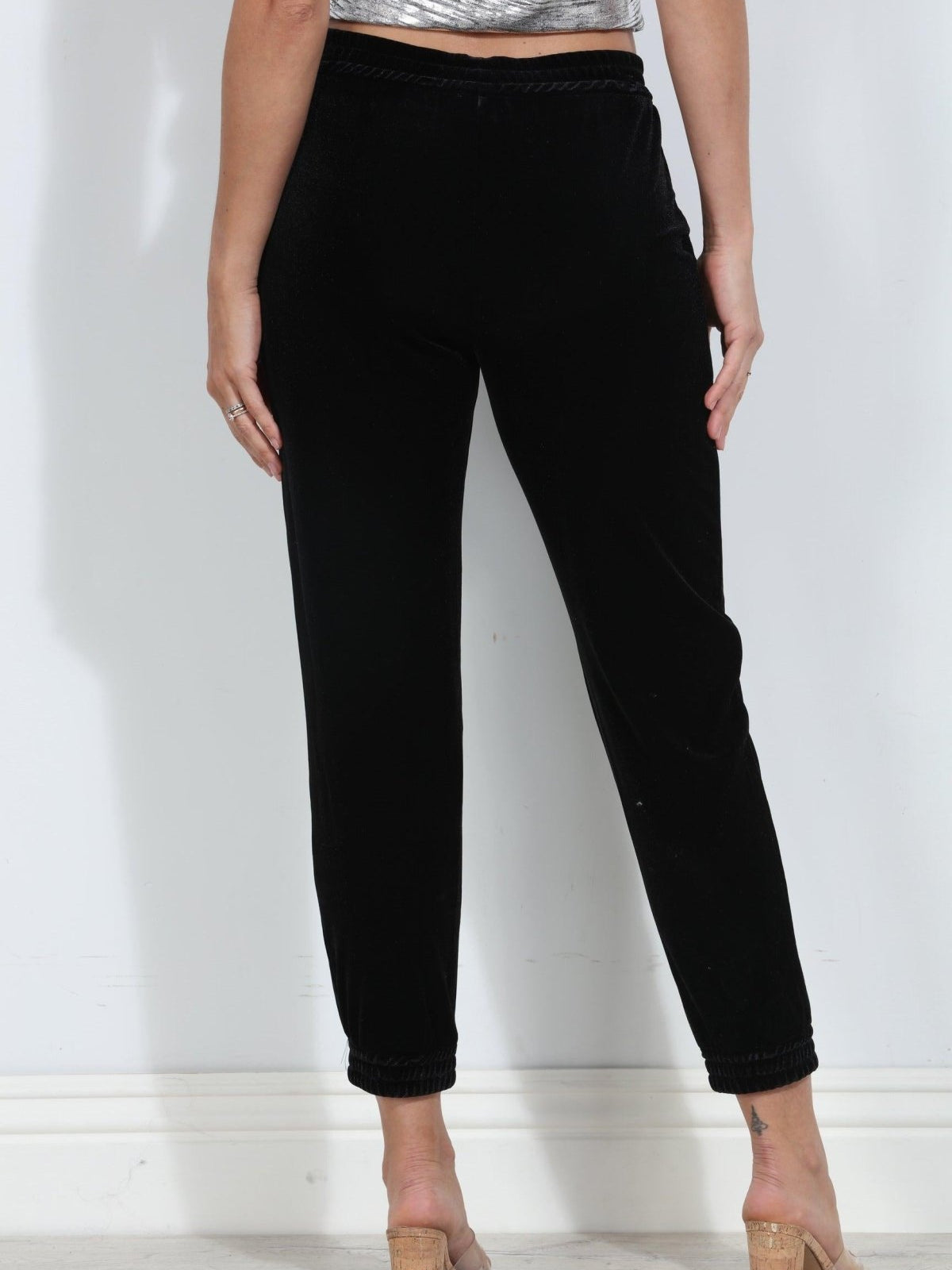Black Velvet Joggers-BEST SELLERS