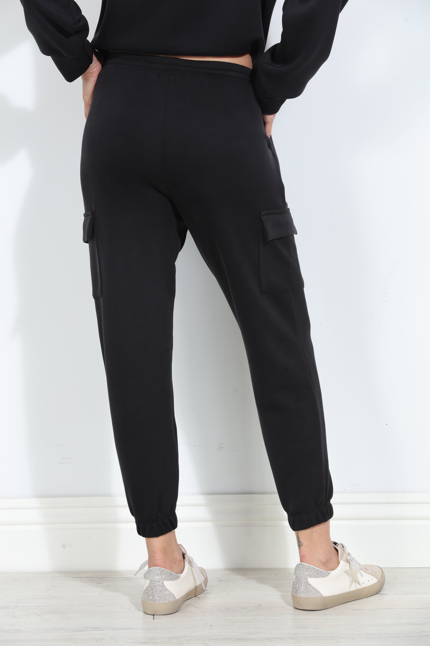 Black Soft Stretch Joggers-BEST SELLER