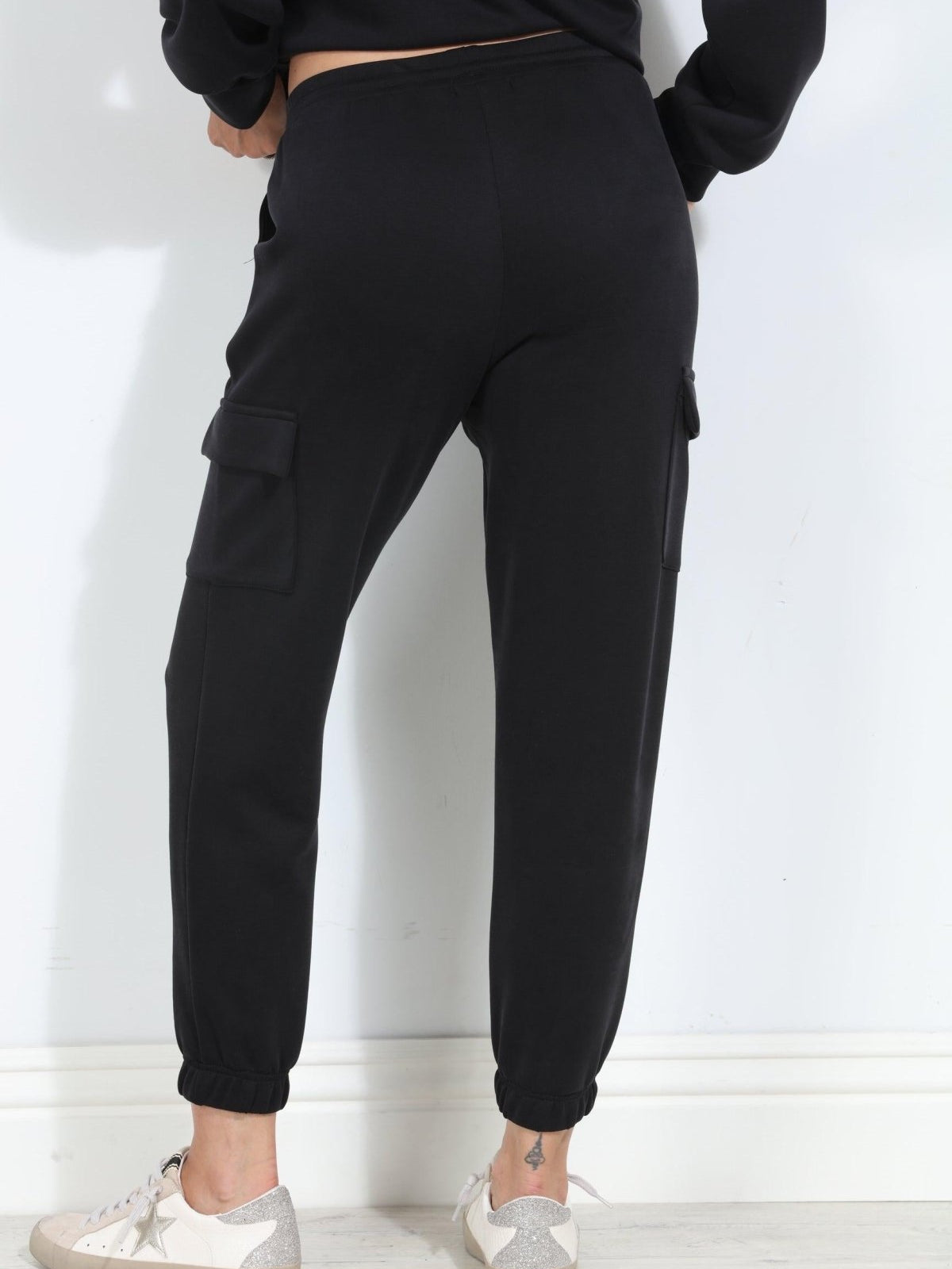 Black Soft Stretch Joggers-BEST SELLER