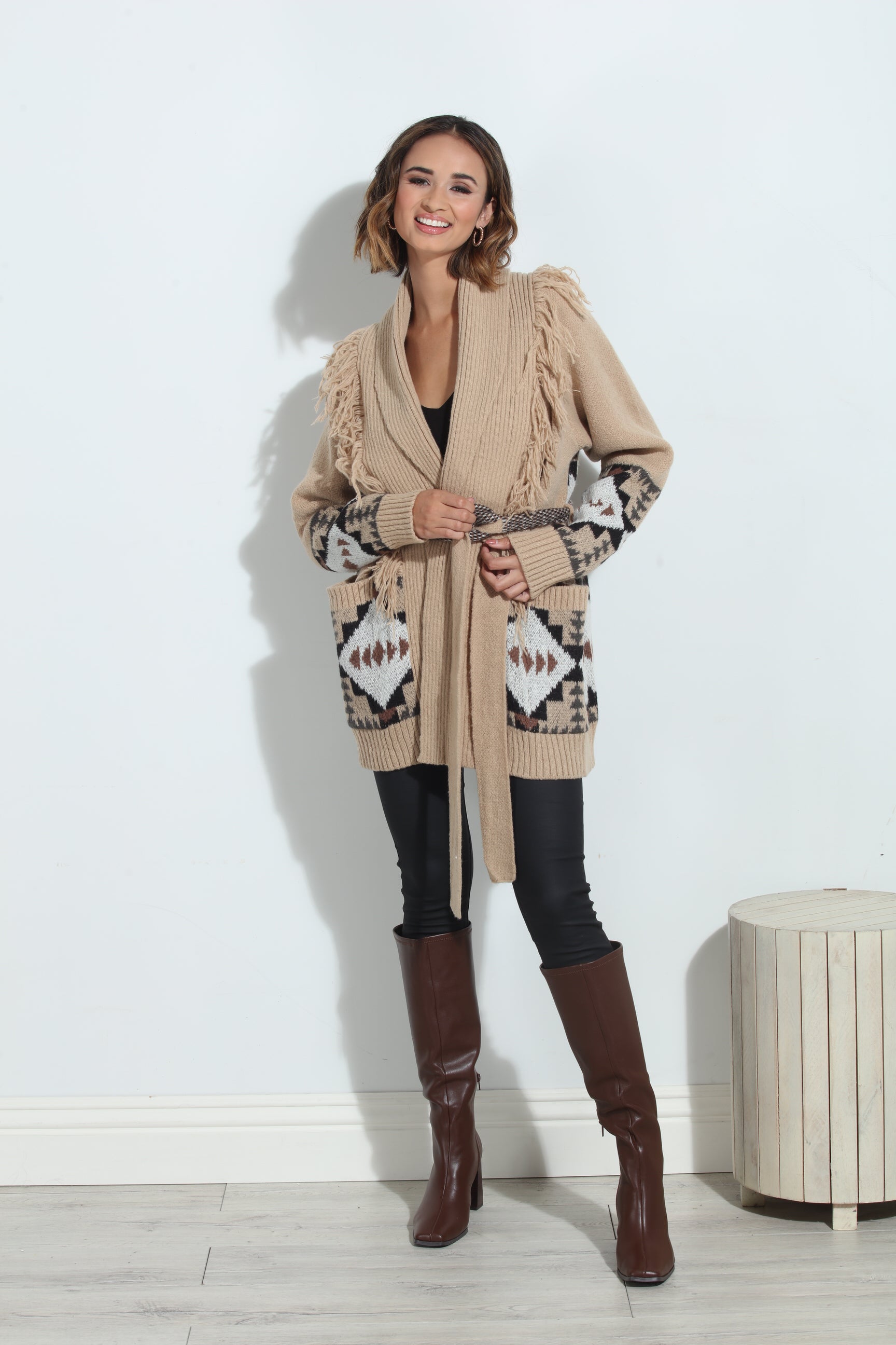 Remi Fringe Cozy Cardigan