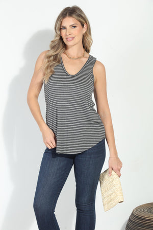 Easy Jersey Tank- Tizo Stirpe-FINAL SALE