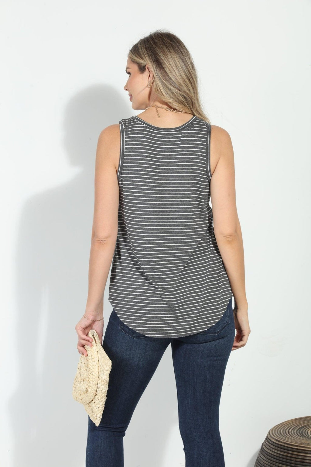 Easy Jersey Tank- Tizo Stirpe-FINAL SALE