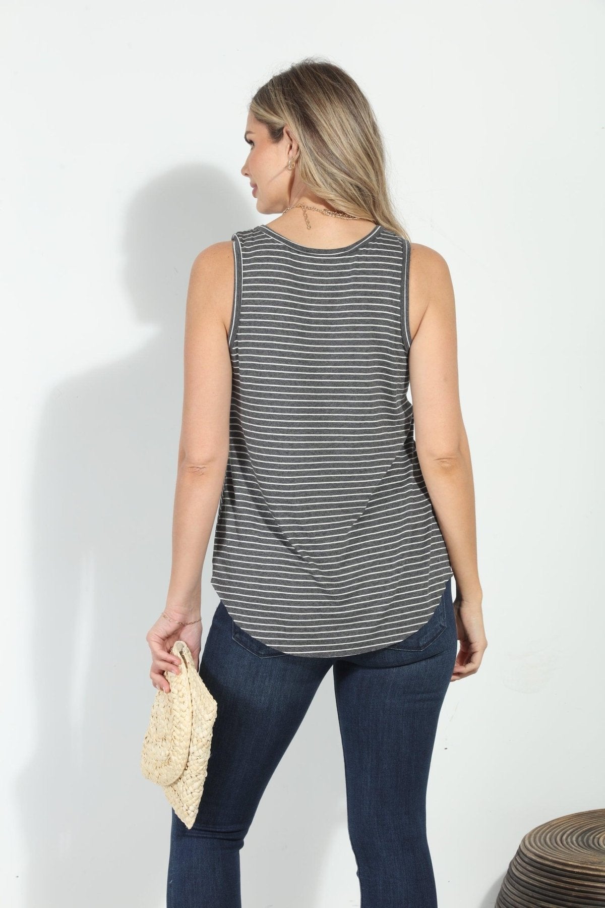 Easy Jersey Tank- Tizo Stirpe-FINAL SALE