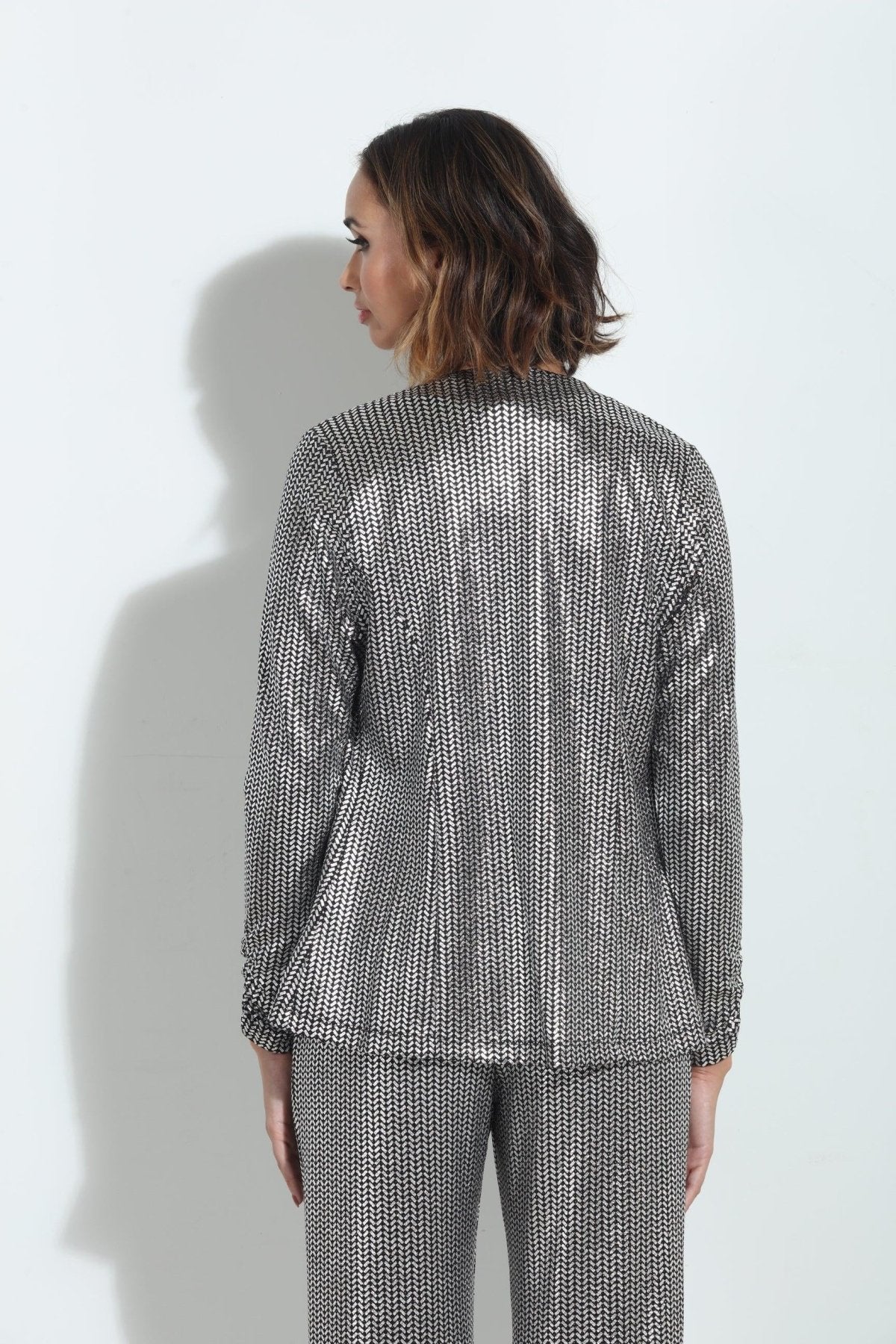 Priya Foil Jacket-FINAL SALE