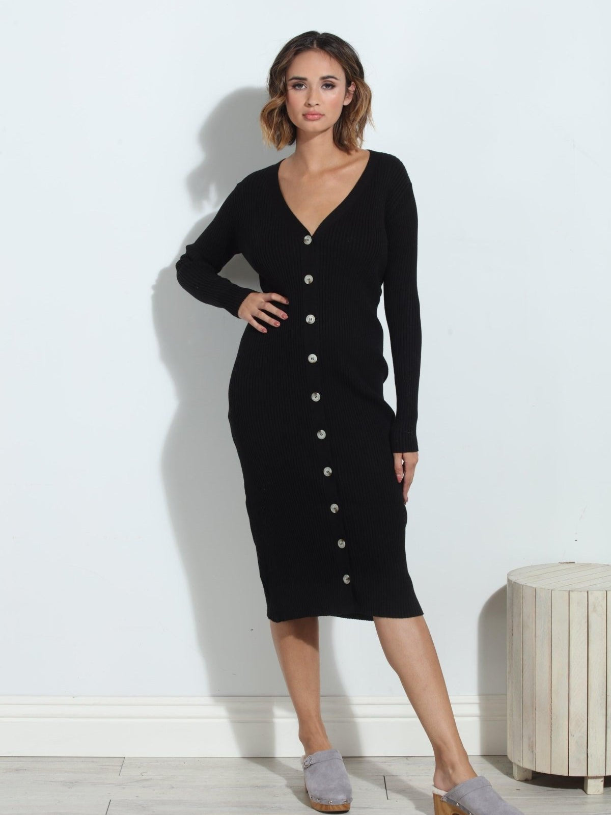 Knit Sweater Dress -Tarte Collections-FINAL SALE