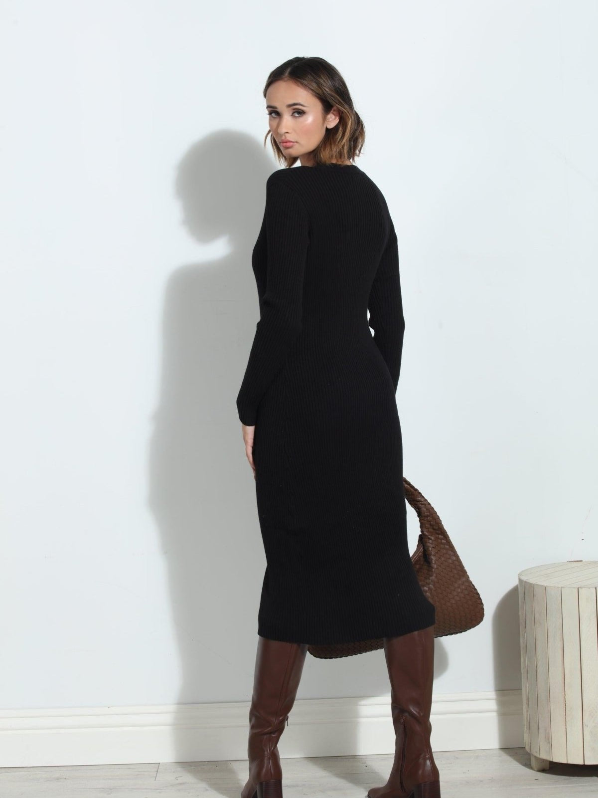 Knit Sweater Dress -Tarte Collections-FINAL SALE