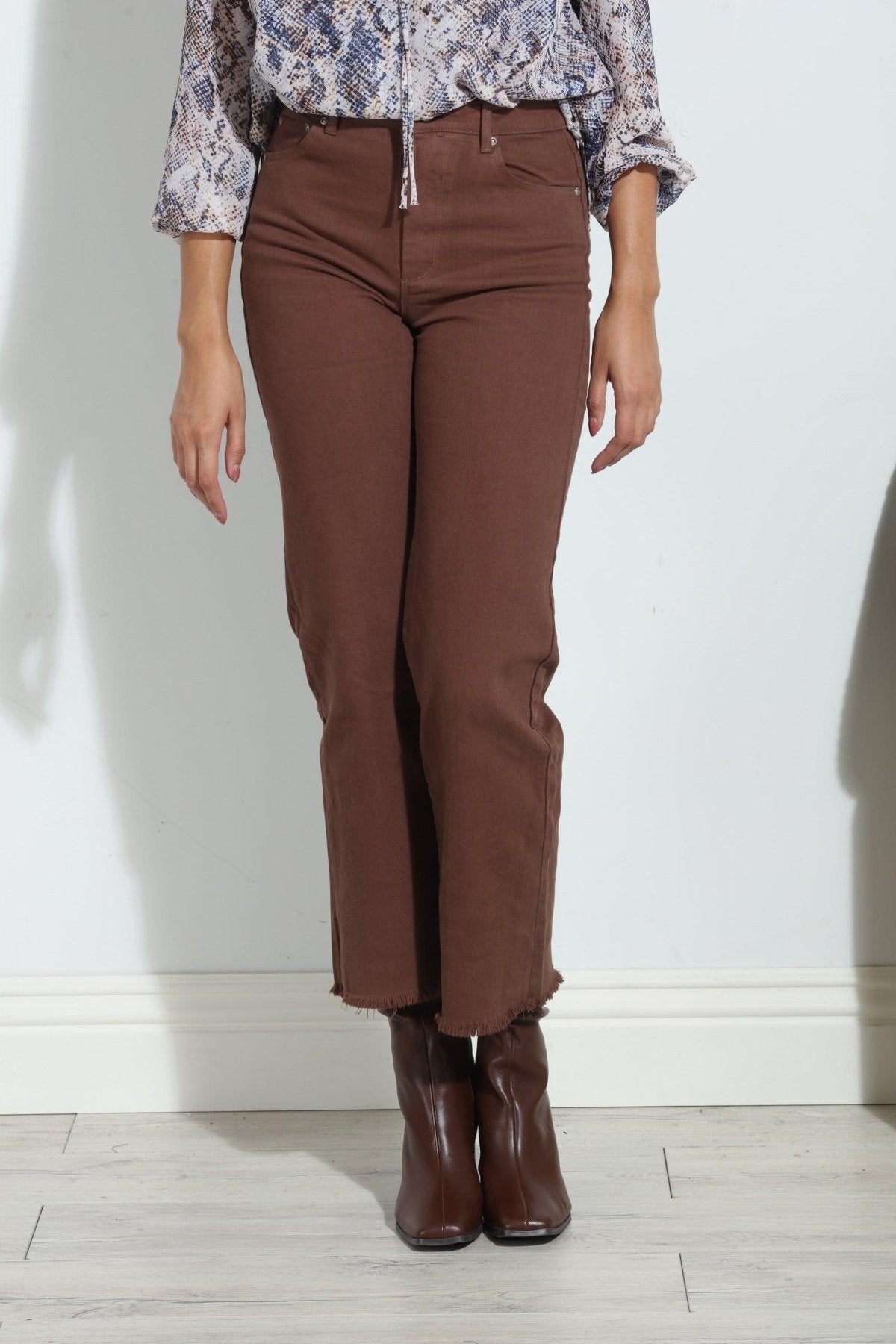 TRCTR- Alice High Rise Jeans -Peppercorn- FINAL SALE