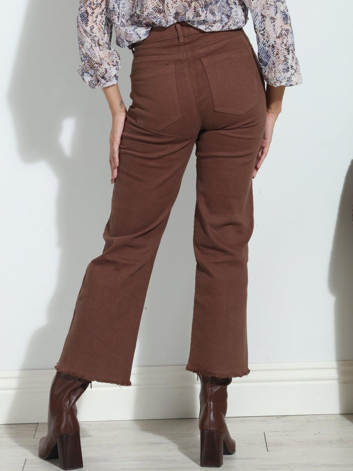 TRCTR- Alice High Rise Jeans -Peppercorn- FINAL SALE