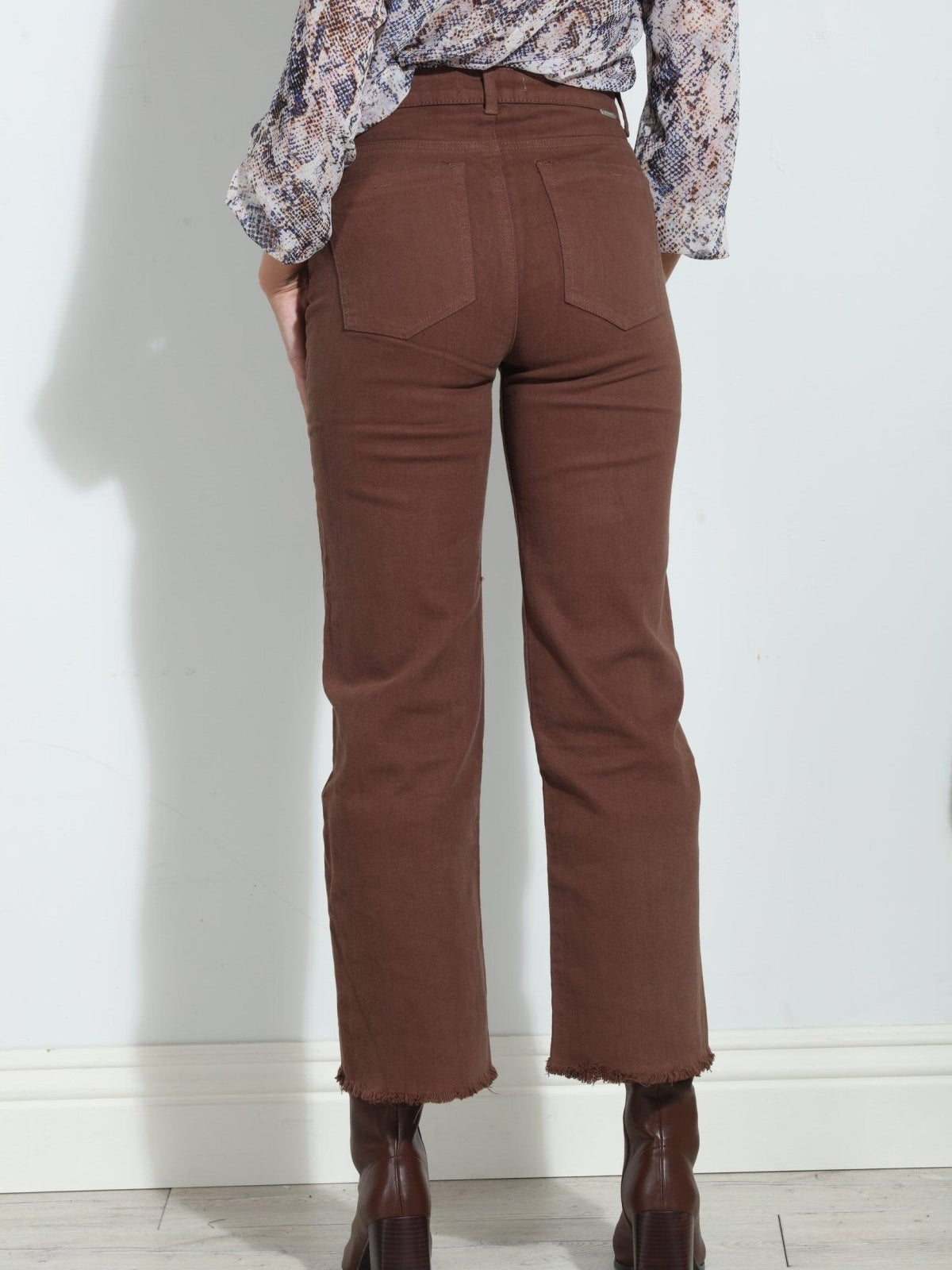 TRCTR- Alice High Rise Jeans -Peppercorn- FINAL SALE