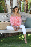 Nikolina Smocked OTS Top-FINAL SALE