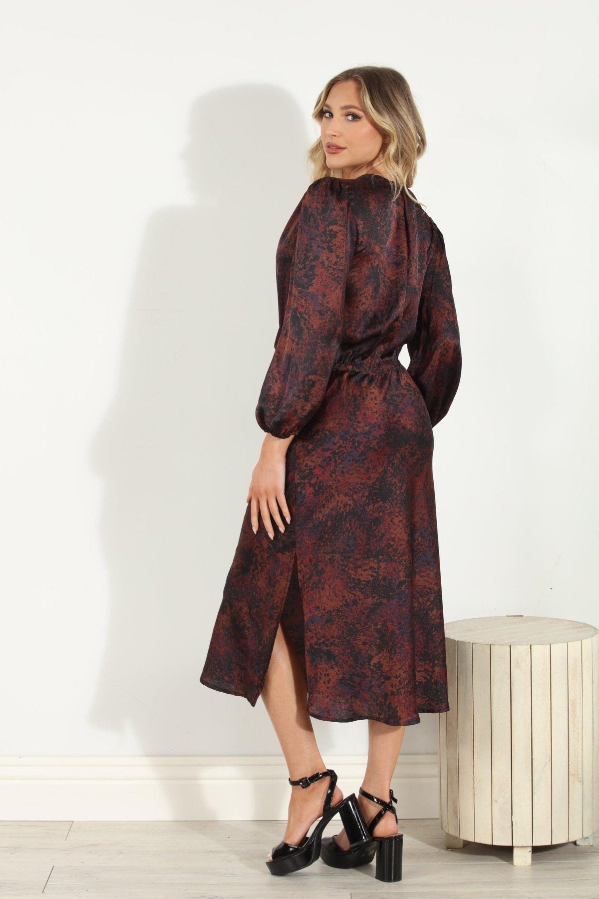 Randall Bias Satin Dress-FINAL SALE