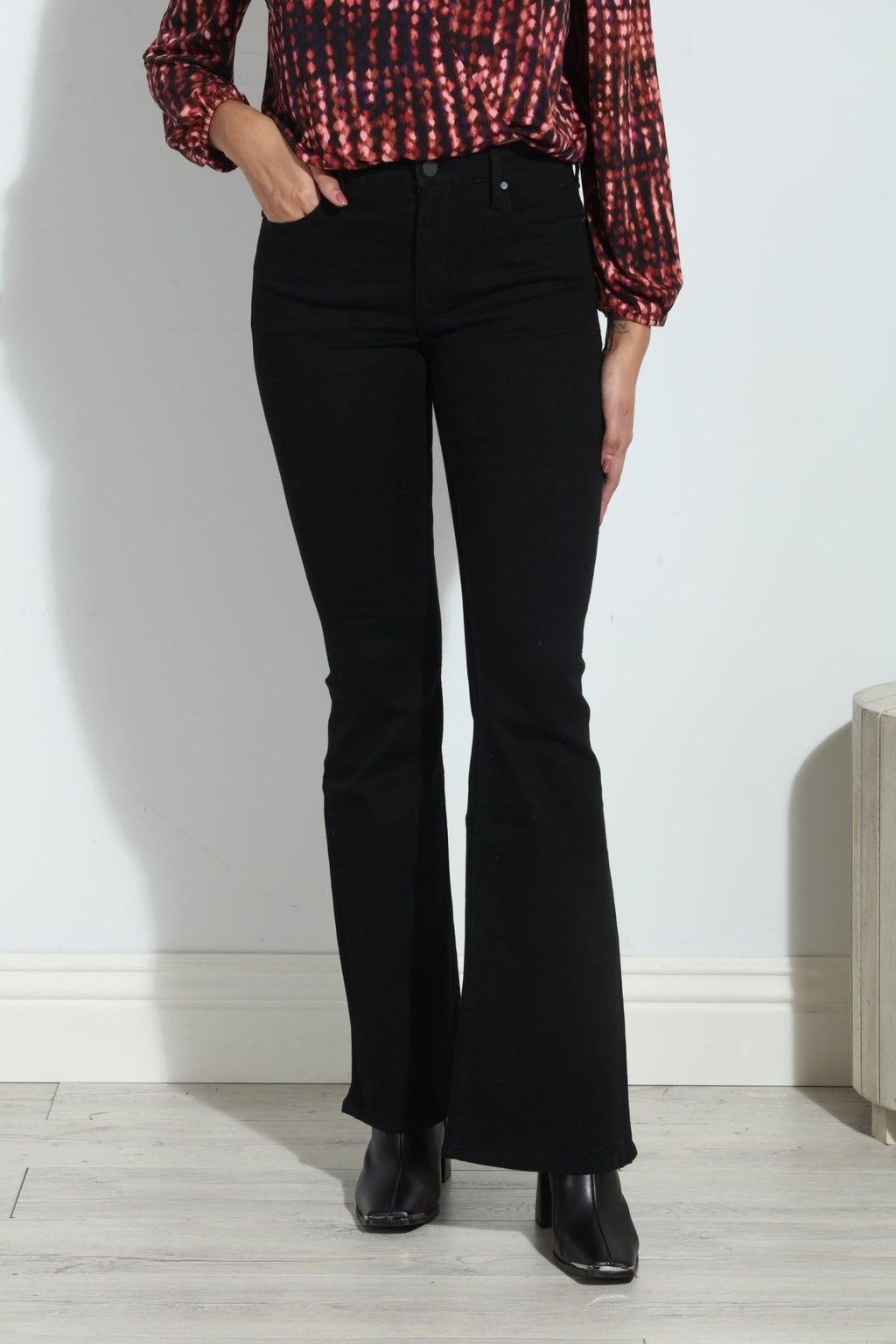 Unpublished Janet Black Flare Jeans-FINAL SALE