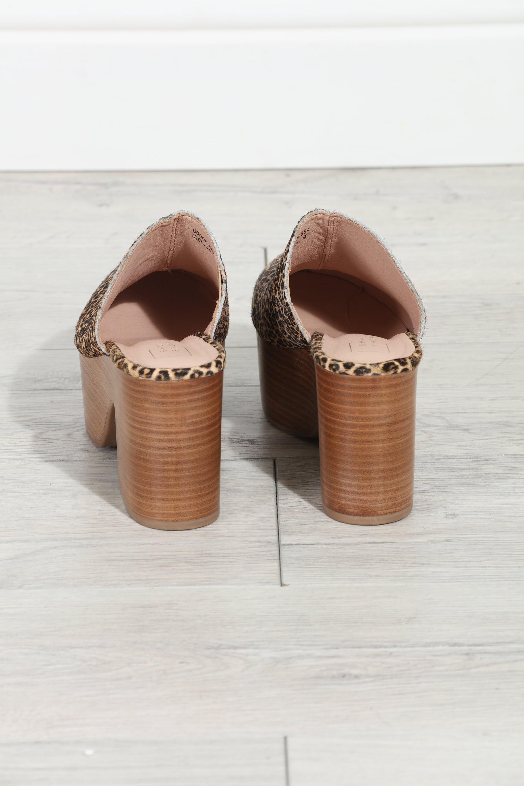 Isolda Leopard Clog-BEST SELLER