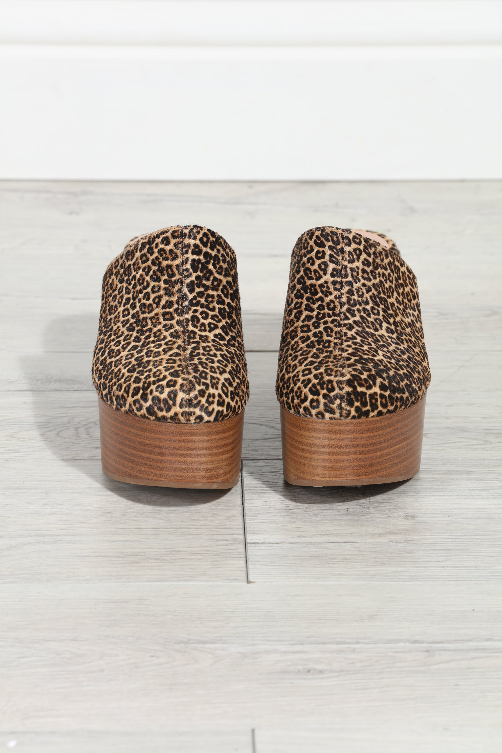 Isolda Leopard Clog-BEST SELLER