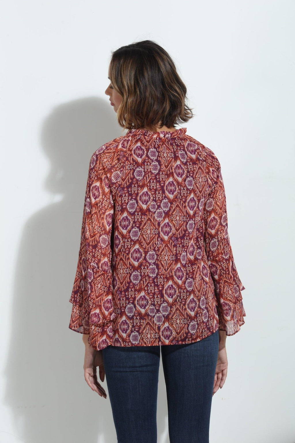 Nelly Flare Boho Sleeve Blouse-FINAL SALE