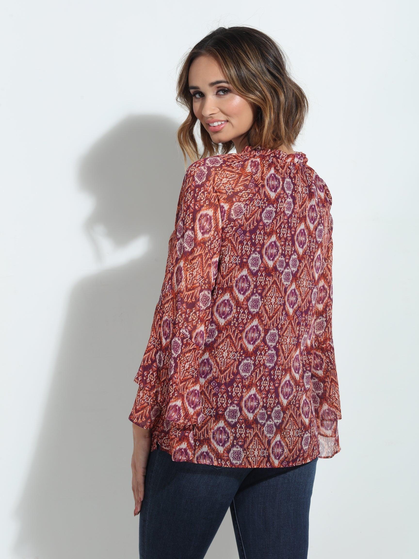 Nelly Flare Boho Sleeve Blouse-FINAL SALE