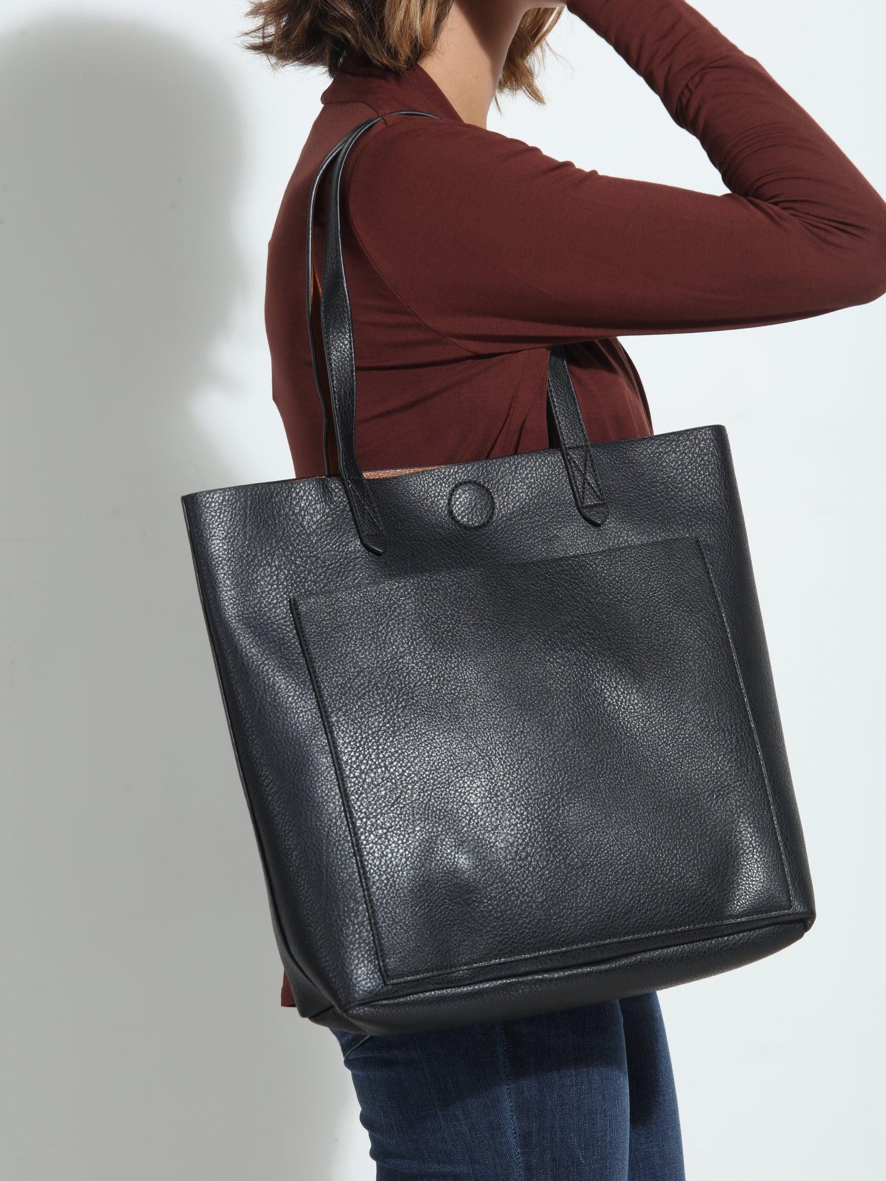 Two-Toned Work Tote