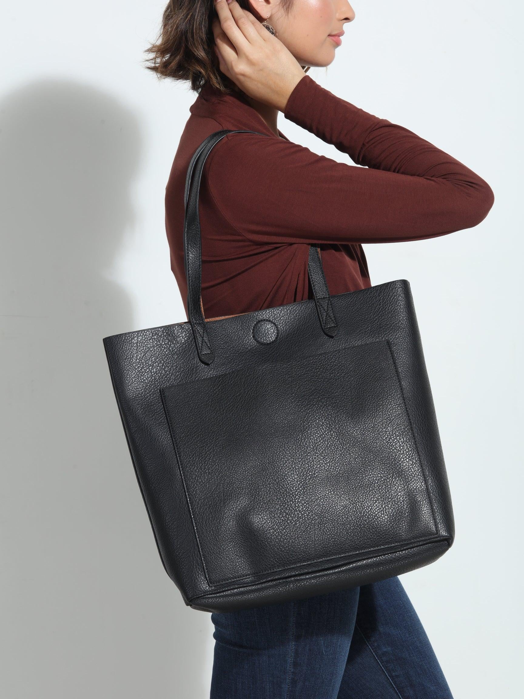Two-Toned Work Tote